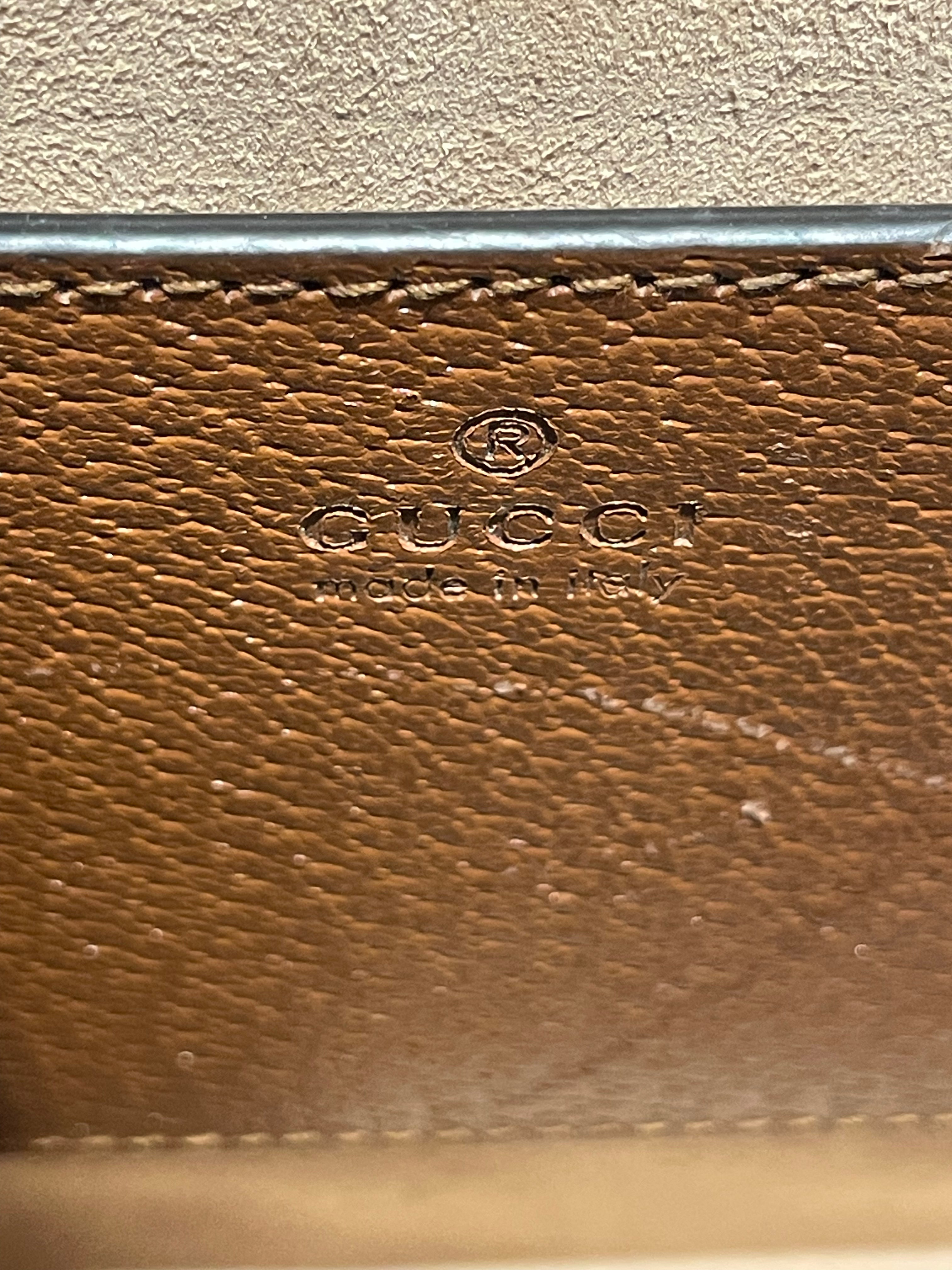 GUCCI/Cross Body Bag/Leather/BRW/diana bamboo tote view 6