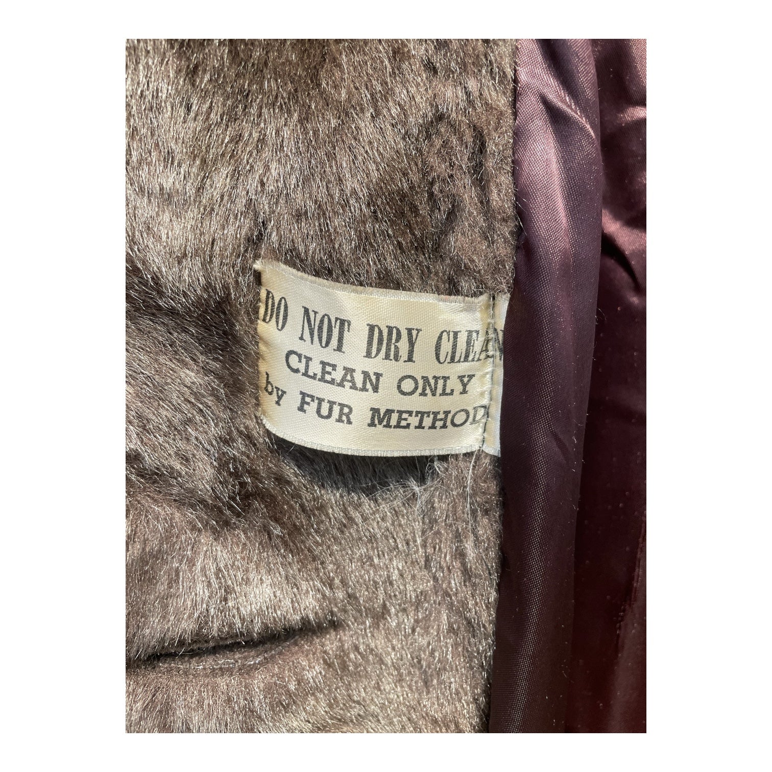 Vintage/Coat/Fur/BRW/Brown Fur Coat view 3