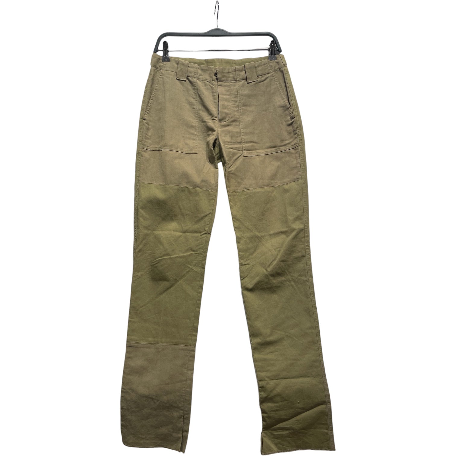Maison Martin Margiela/Straight Pants/44/Cotton/GRN/Green Chinos Slim Fit view 1