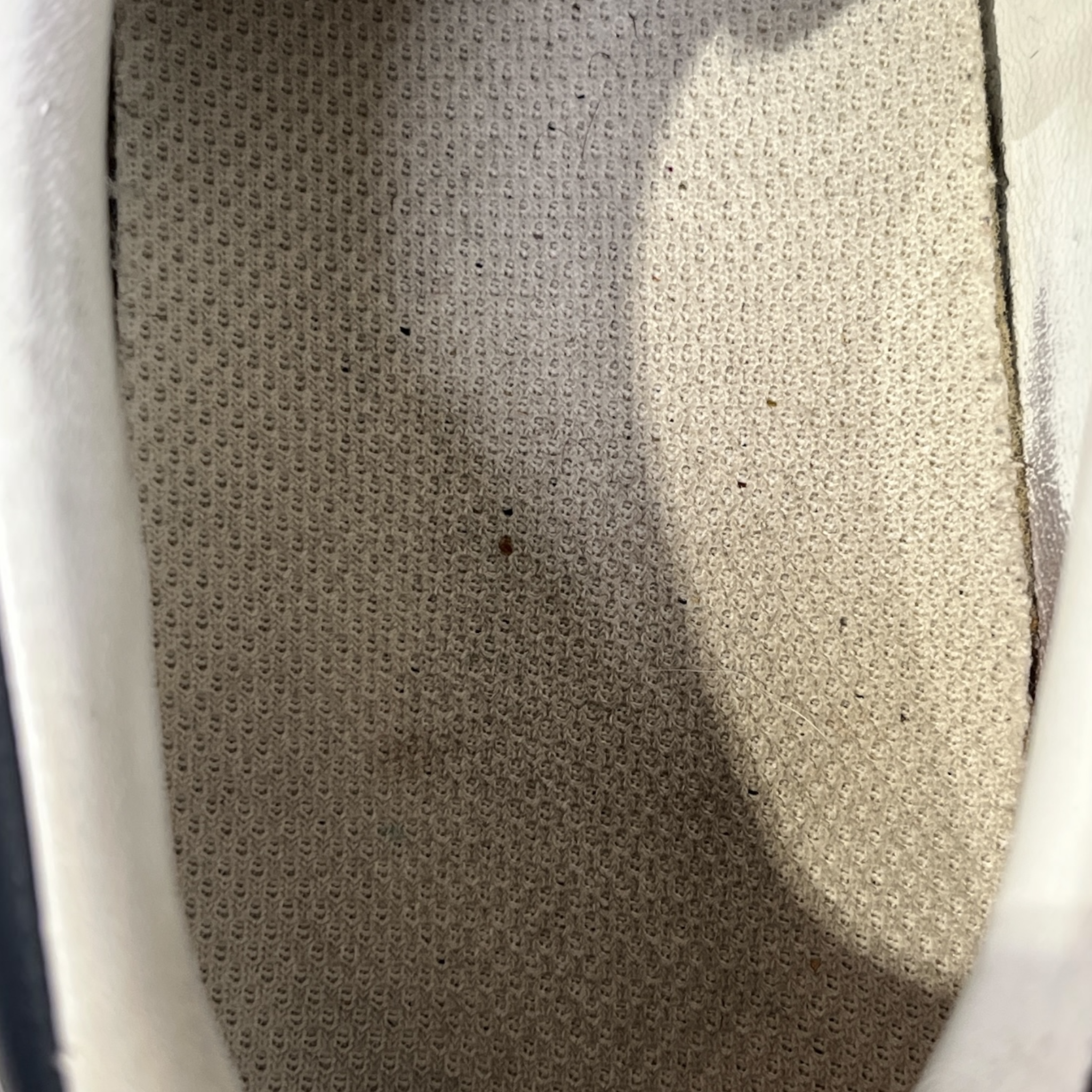 A BATHING APE/Low-Sneakers/US 10/Leather/WHT/SKULL STA BLACK DETAIL view 3