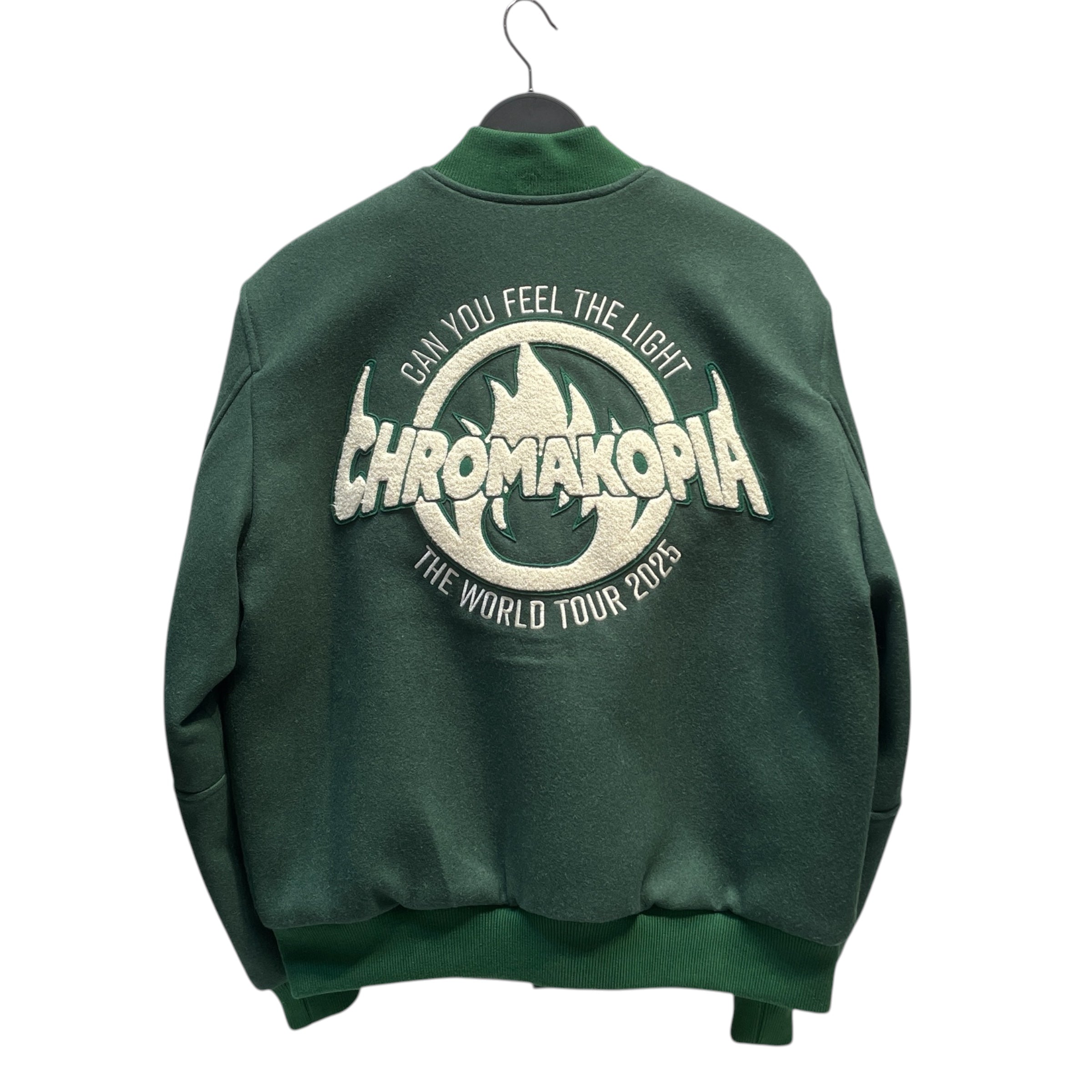 GOLF WANG/Baseball Jkt/M/Wool/GRN/Graphic/ view 2