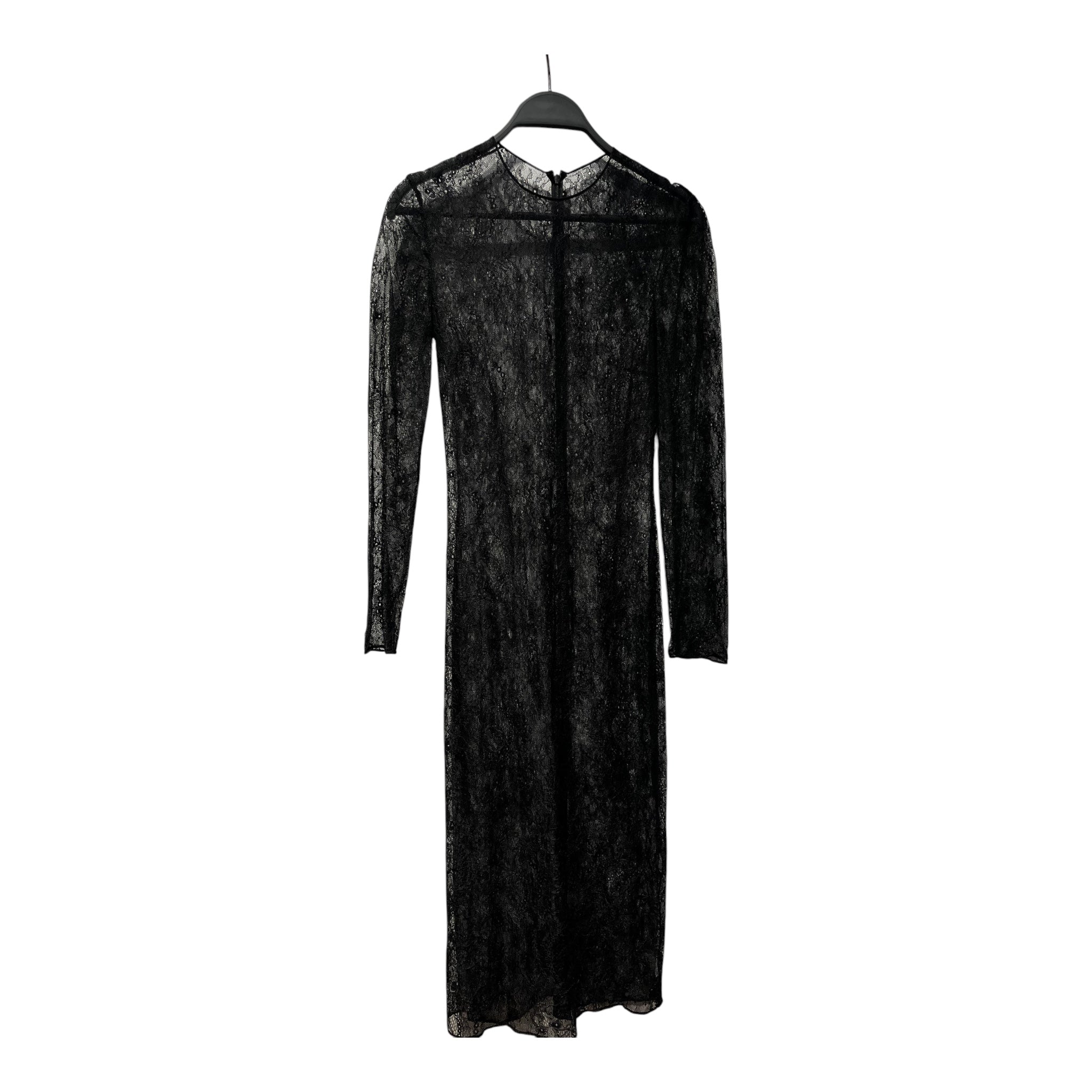 GIVENCHY/LACE DRESS/XL/BLK/GIVENCHY view 1