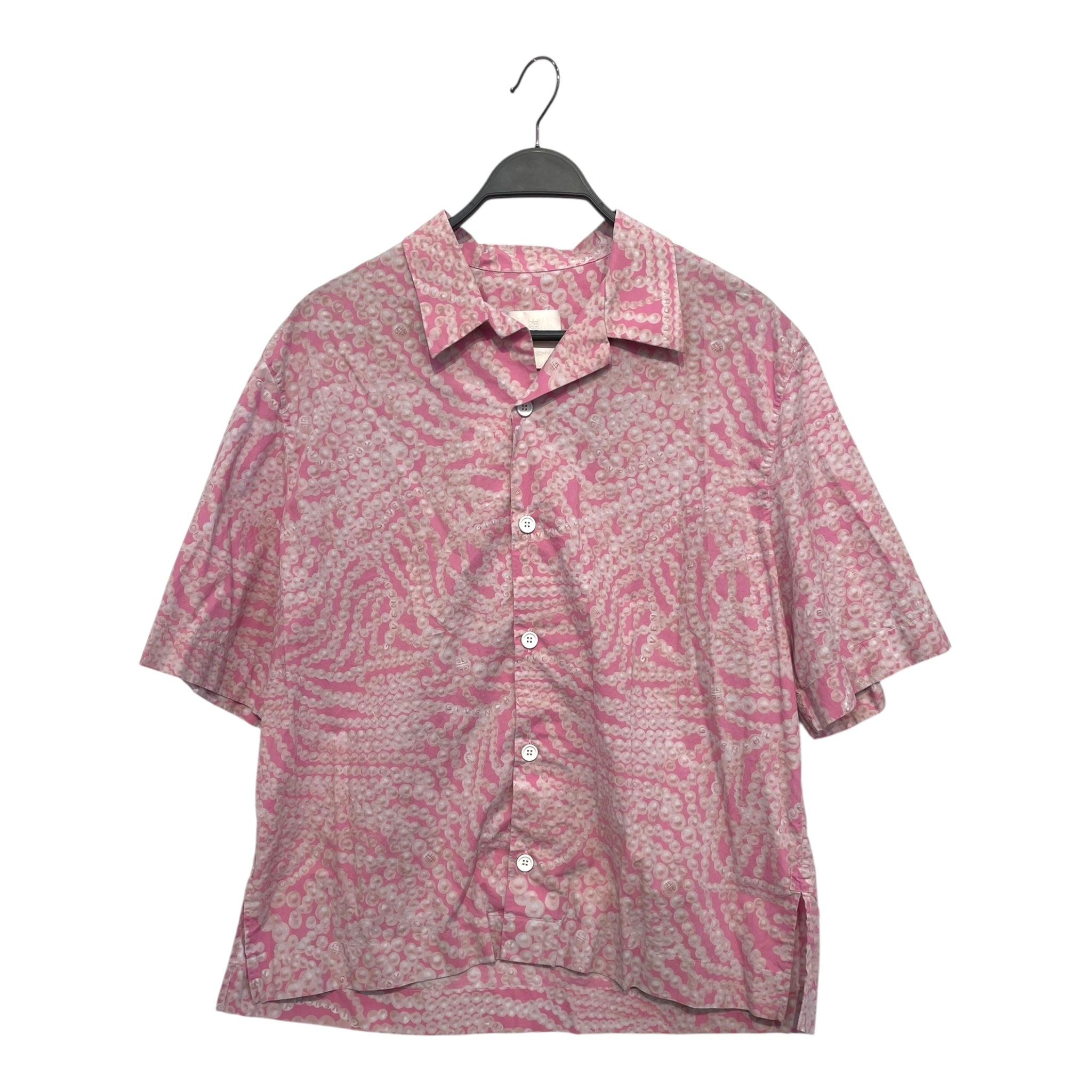 GIVENCHY/SS Shirt/41/Cotton/PNK/All Over Print/ view 1