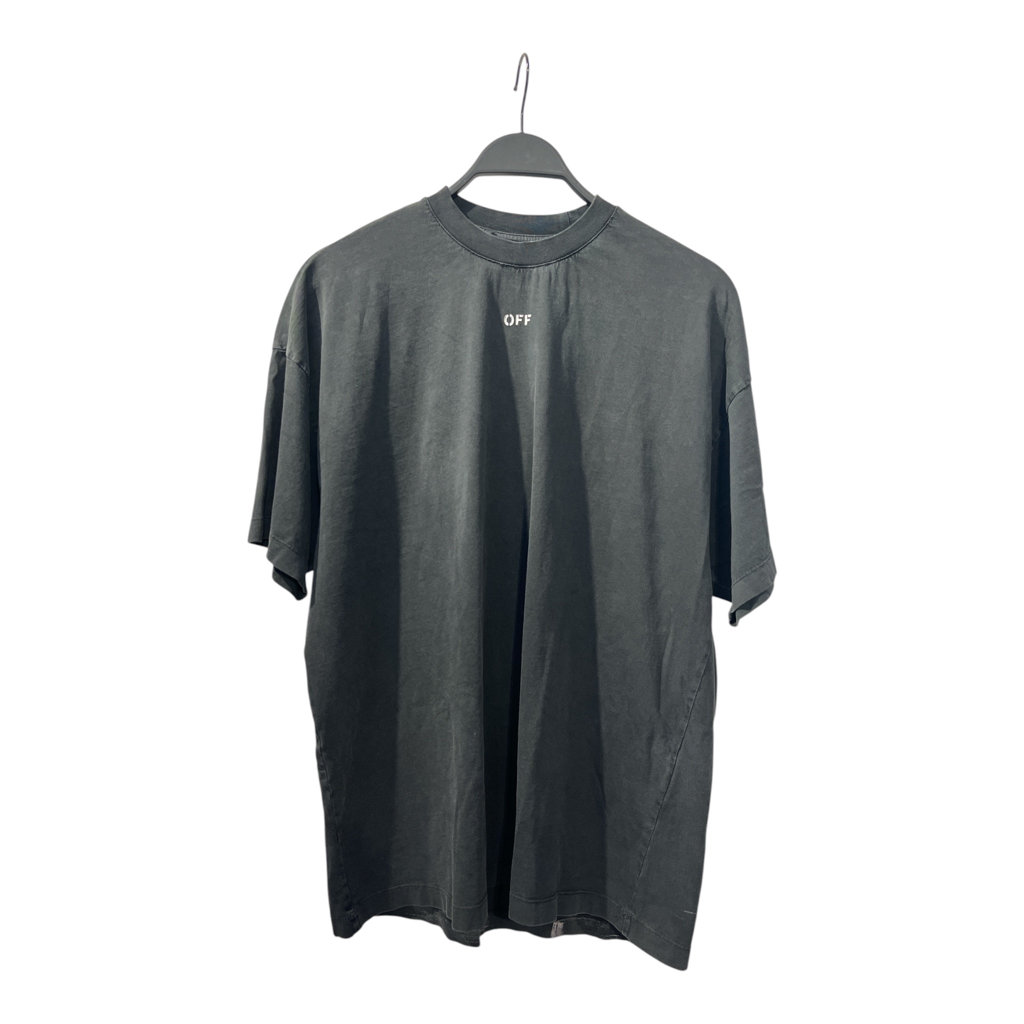 OFF-WHITE/T-Shirt/XXS/Cotton/BLK/All Over Print/OFF STAMP SKATE view 1