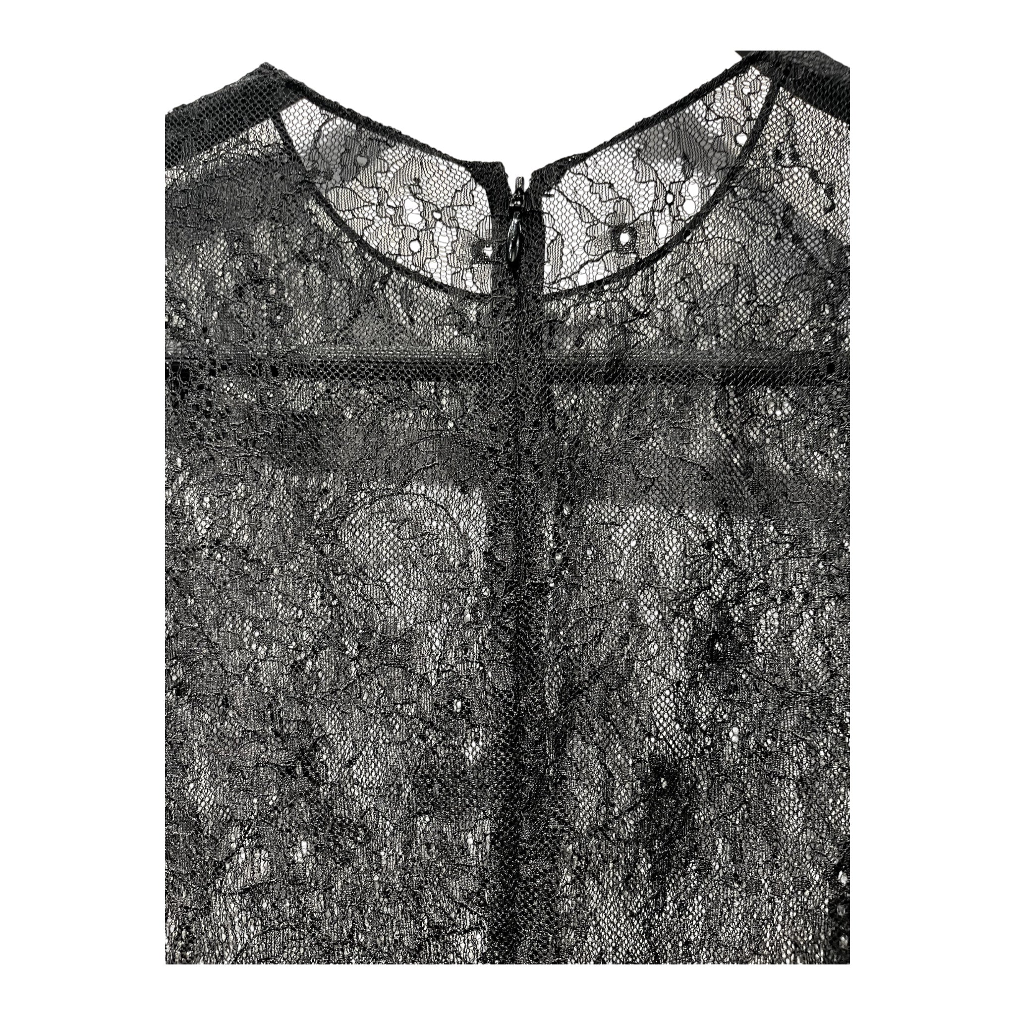 GIVENCHY/LACE DRESS/XL/BLK/GIVENCHY view 3