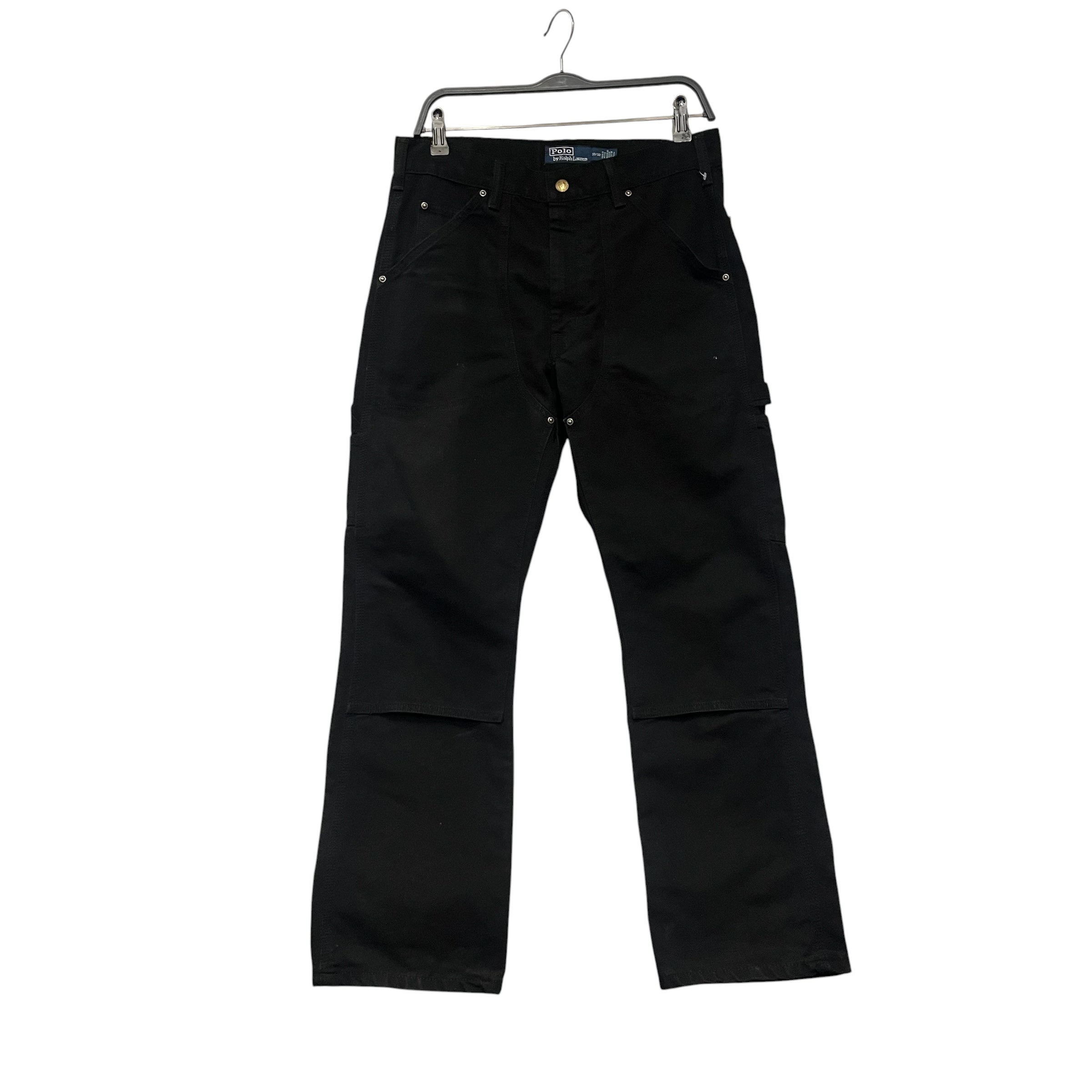 POLO RALPH LAUREN/Carpenter Pants/30/Cotton/BLK/ view 1