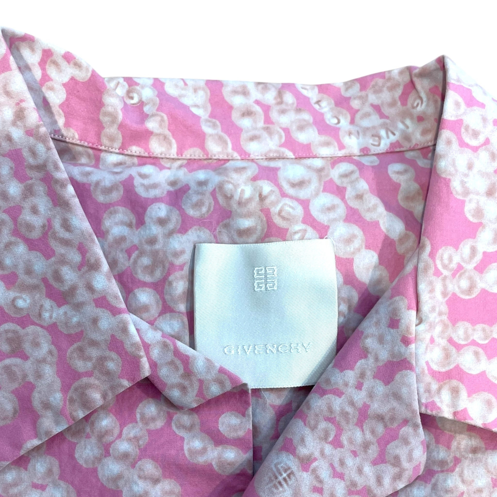 GIVENCHY/SS Shirt/41/Cotton/PNK/All Over Print/ view 3