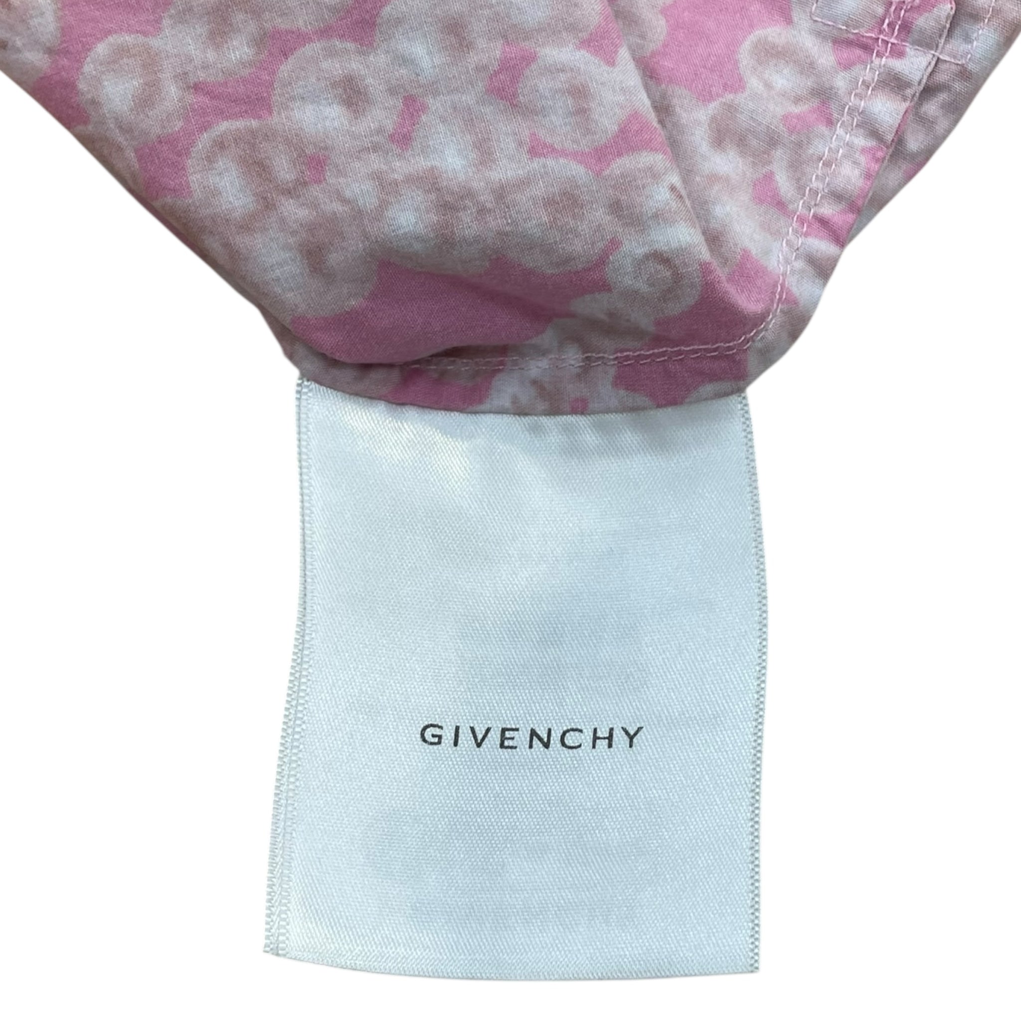 GIVENCHY/SS Shirt/41/Cotton/PNK/All Over Print/ view 4