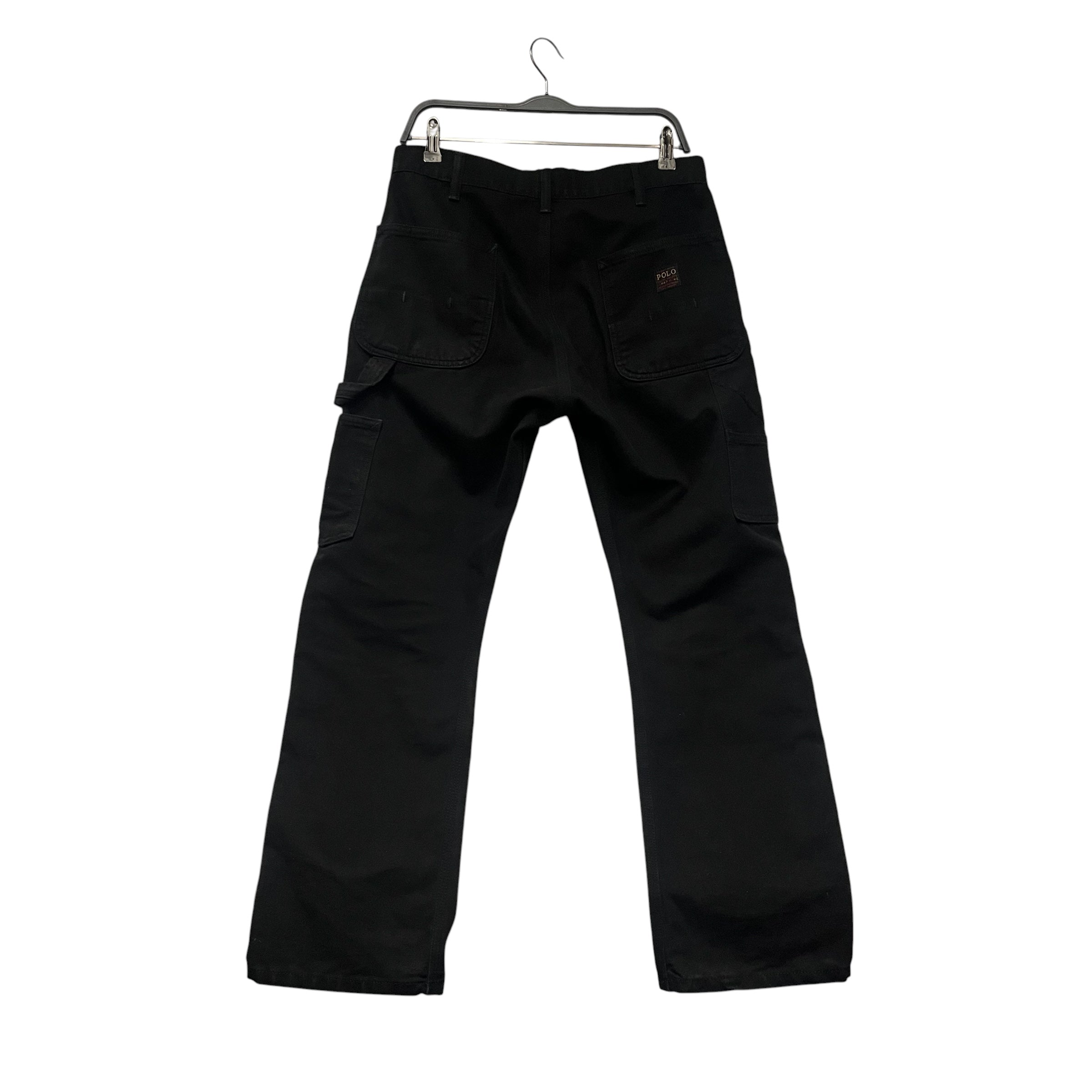 POLO RALPH LAUREN/Carpenter Pants/30/Cotton/BLK/ view 2