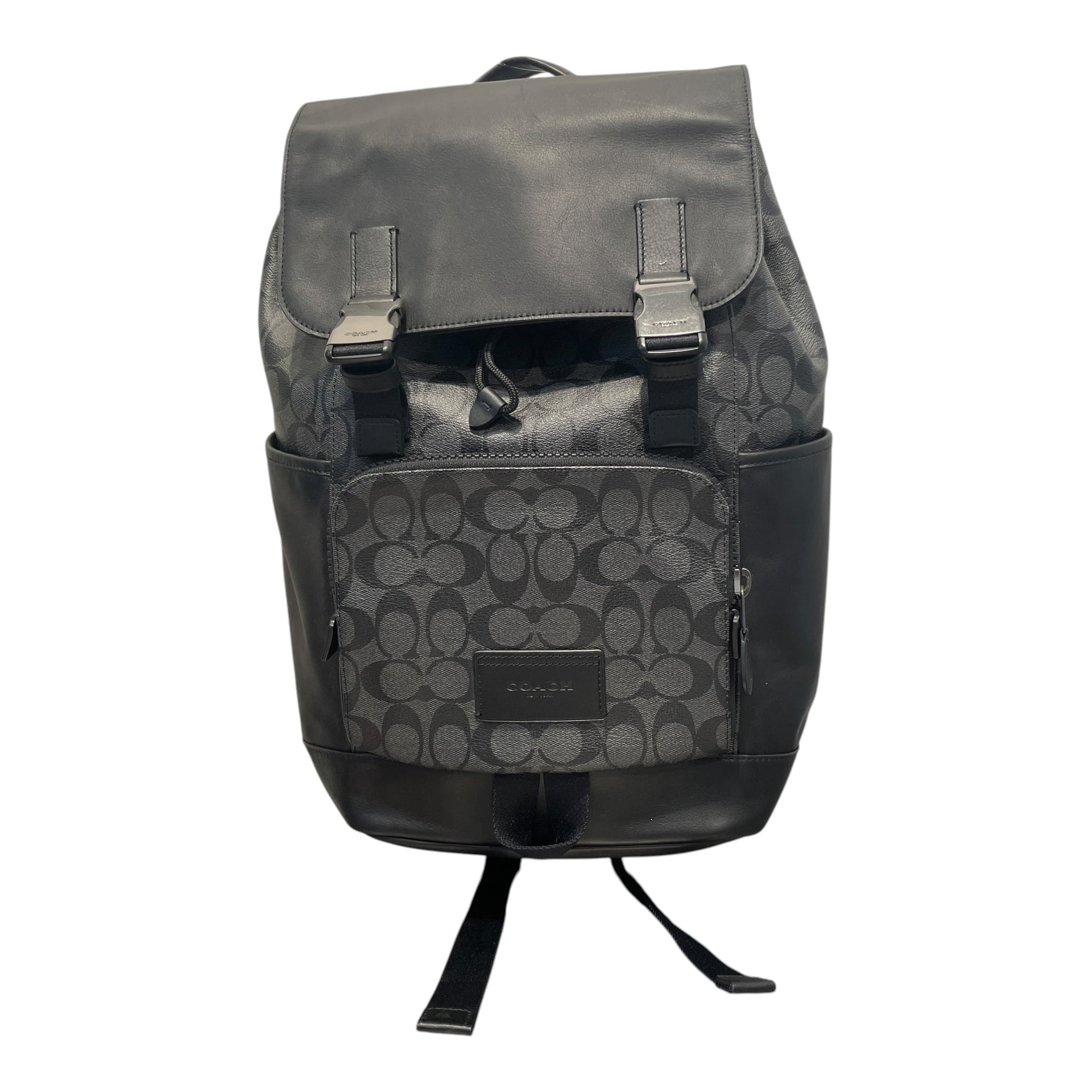 COACH/Backpack/Monogram/Leather/BLK/Track Signature Backpack – 2nd STREET USA