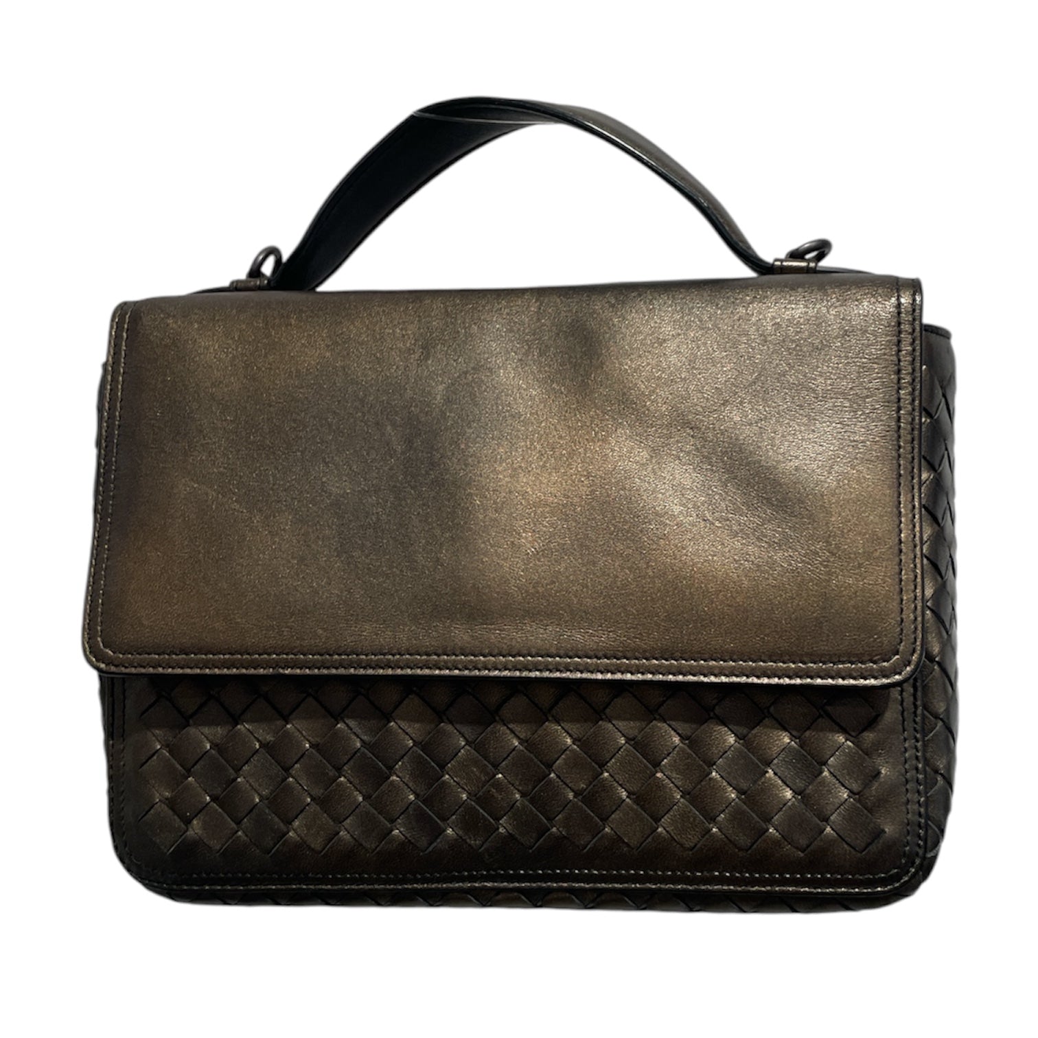 BOTTEGA VENETA/Hand Bag/Leather/BRW/ALUMNA view 1