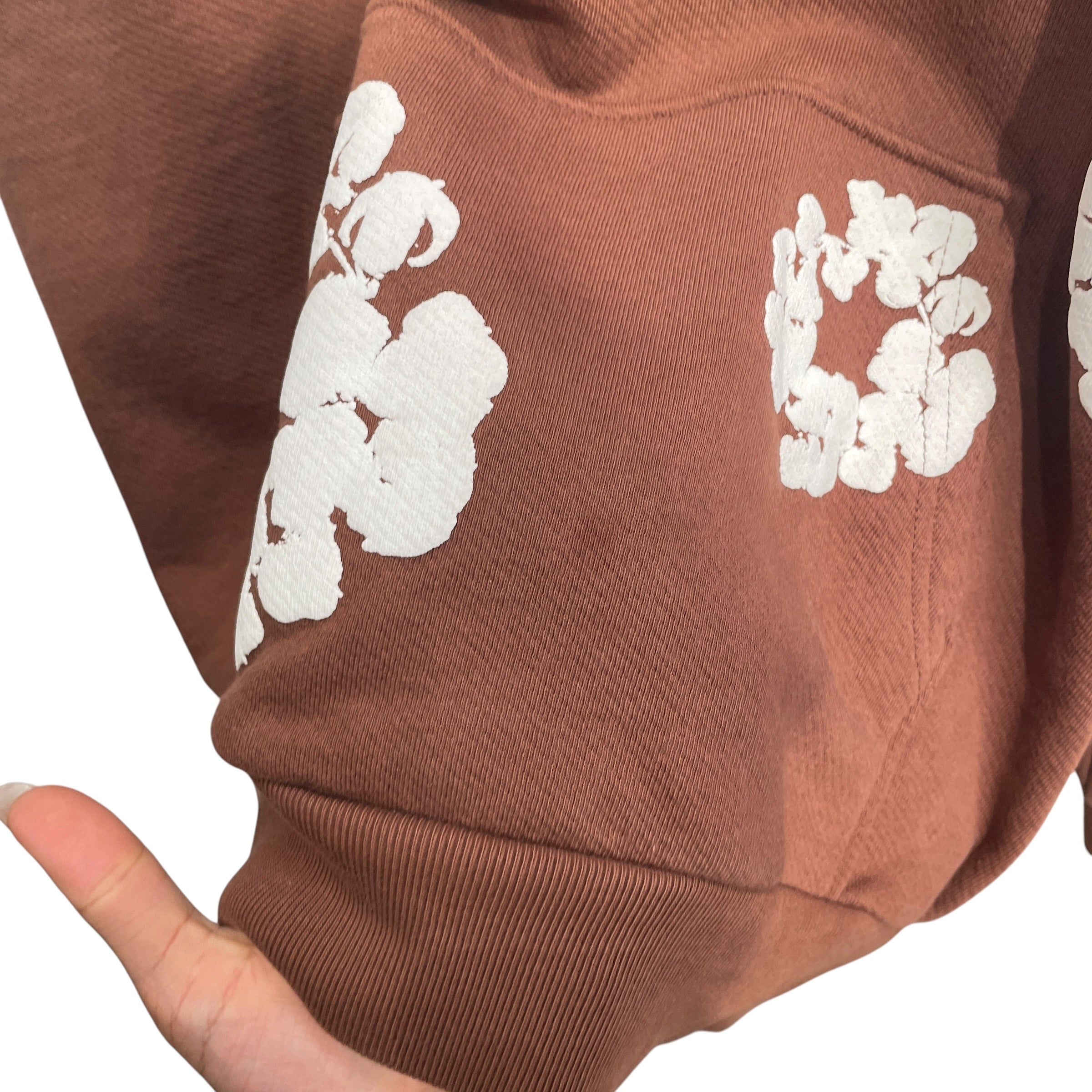 DENIM TEARS/Hoodie/XL/Graphic/Cotton/BRW/WREATH view 5