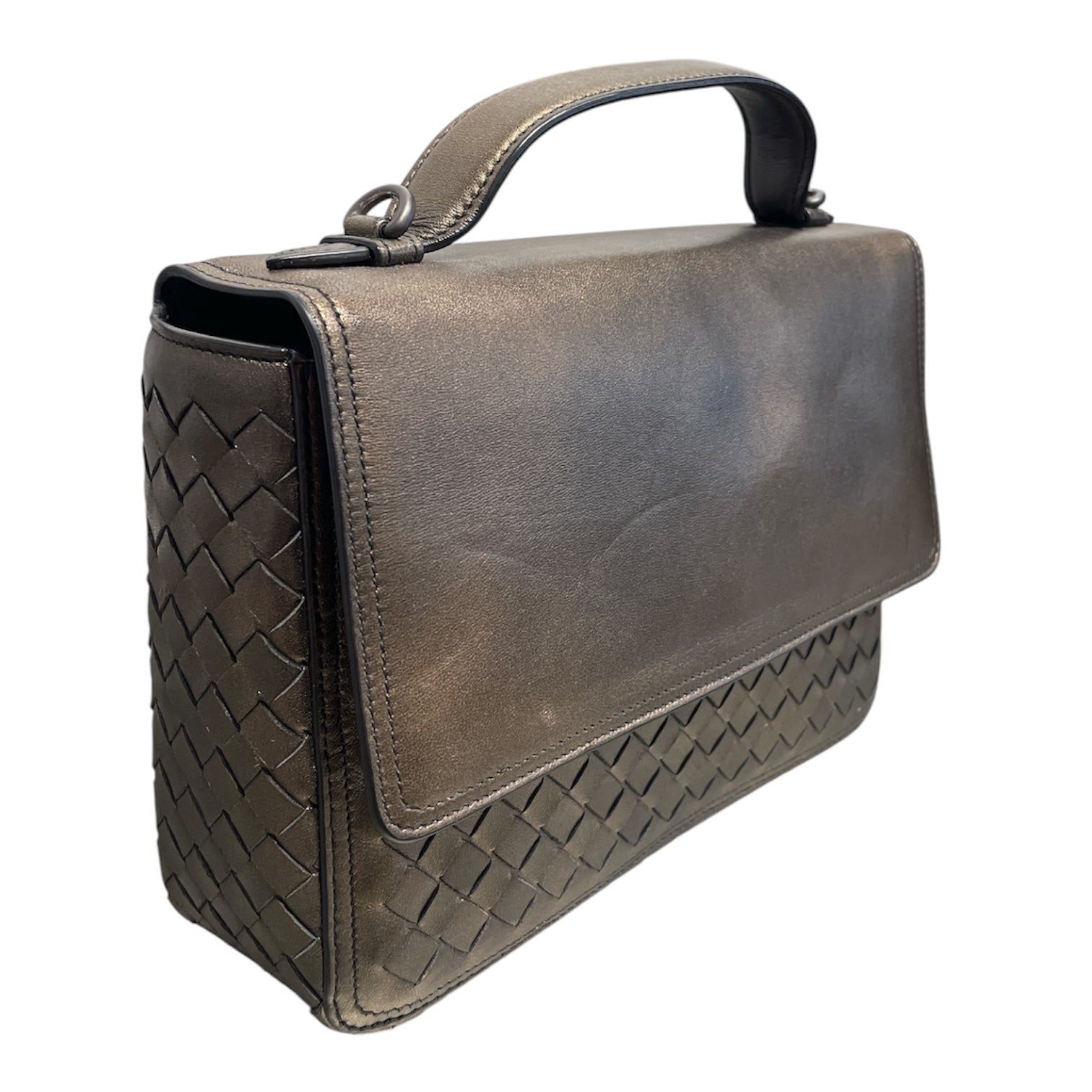 BOTTEGA VENETA/Hand Bag/Leather/BRW/ALUMNA view 6