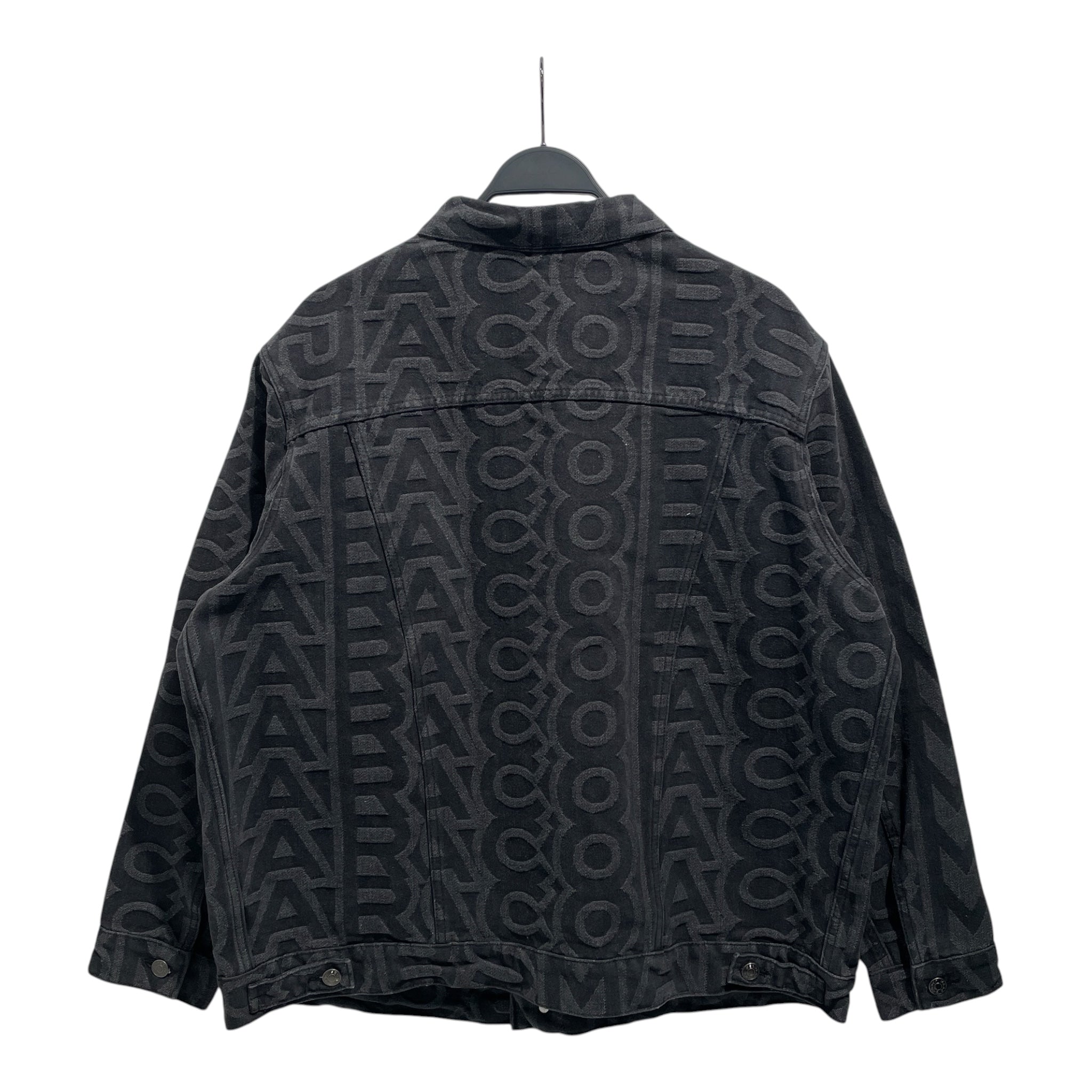 MARC JACOBS/Denim Jkt/S/Denim/BLK/Monogram/ view 2