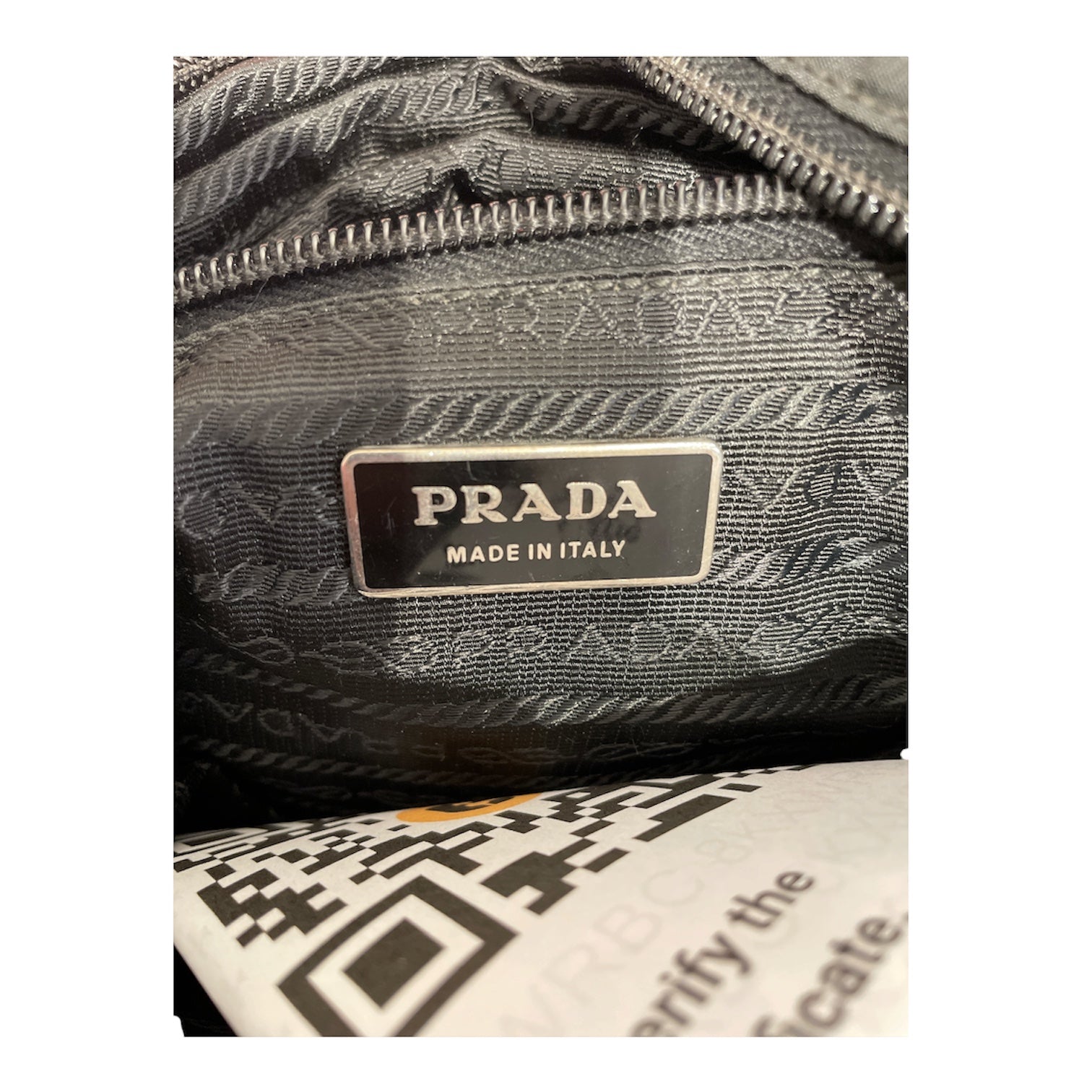 PRADA/Hand Bag/Nylon/BLK/Tessuto w Handle no strap 165 view 5