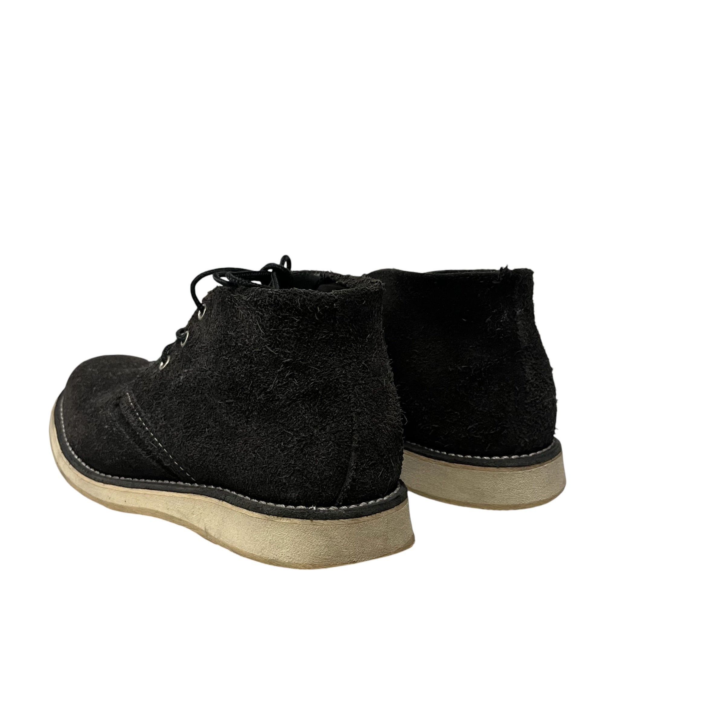 RED WING/Lace Up Boots/US 8/Suede/BLK/ view 2