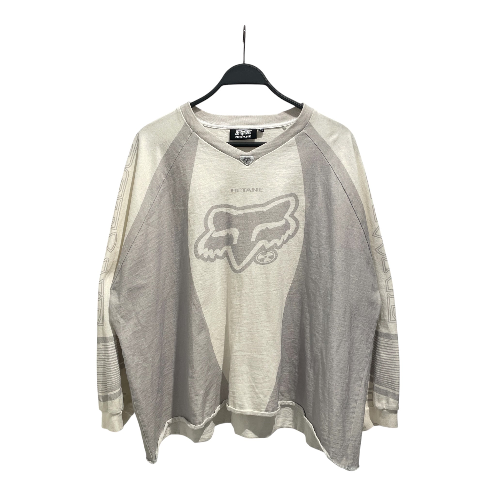 Fox Racing/Cut & Sew/XL/Cotton/WHT/All Over Print/Don Toliver Octane Tour Shirt