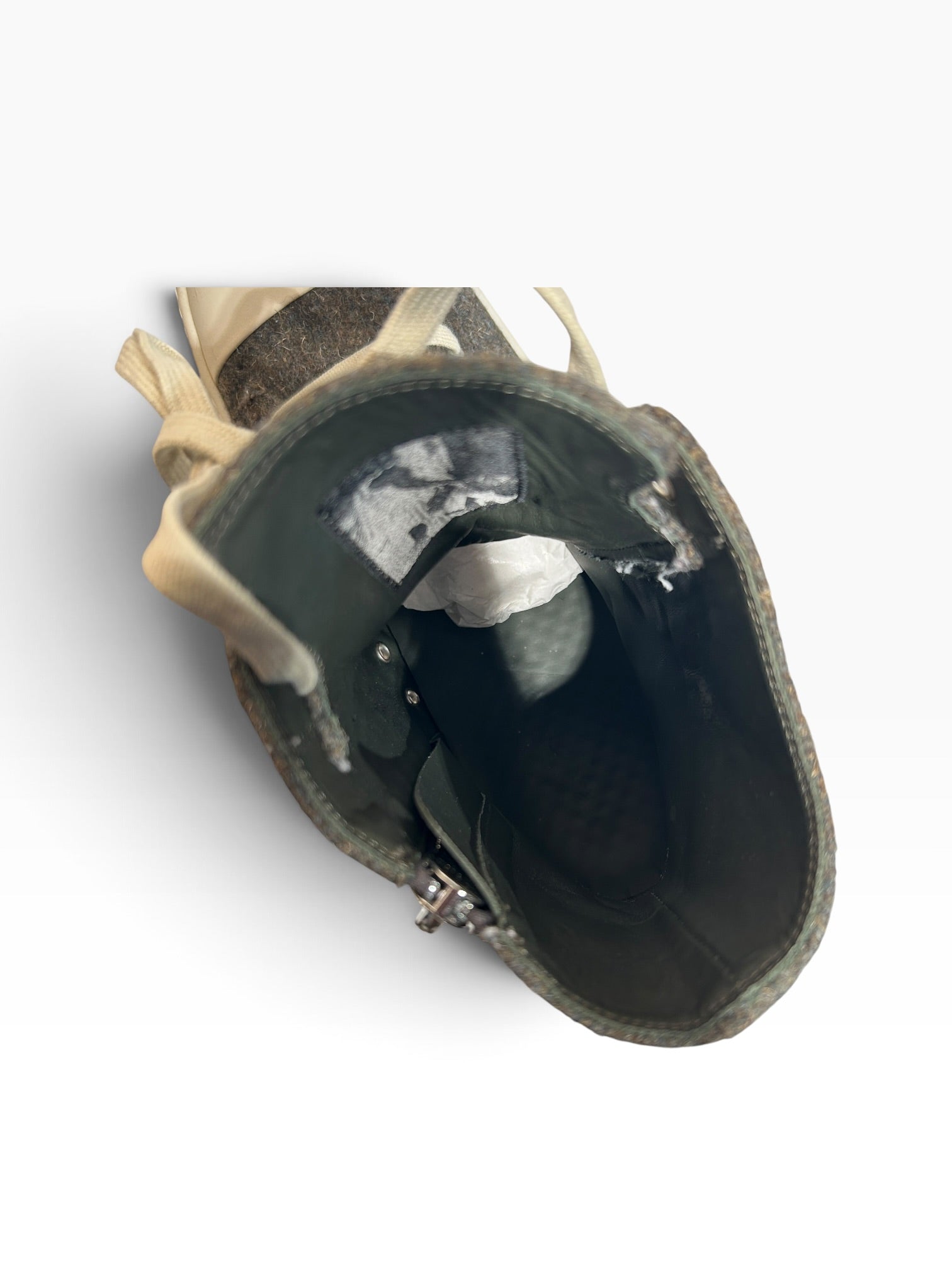 Rick Owens/Hi-Sneakers/EU 43/Wool/GRY/RAMONE view 3