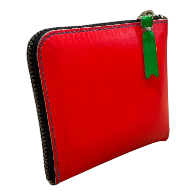 COMME des GARCONS/Coin Wallet/Orange/Leather/