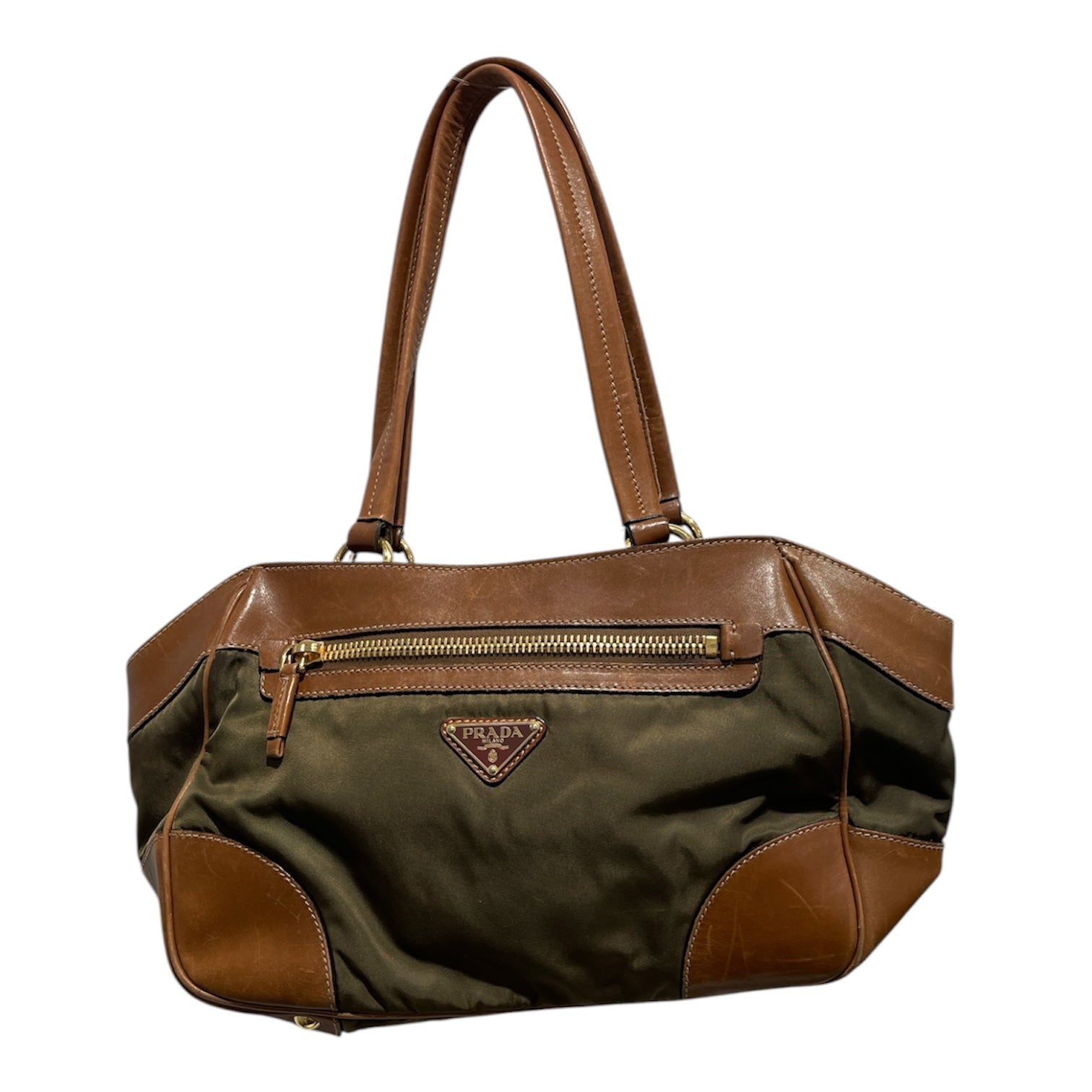 PRADA/Bag/MLT/117 Nylon and Leather view 1