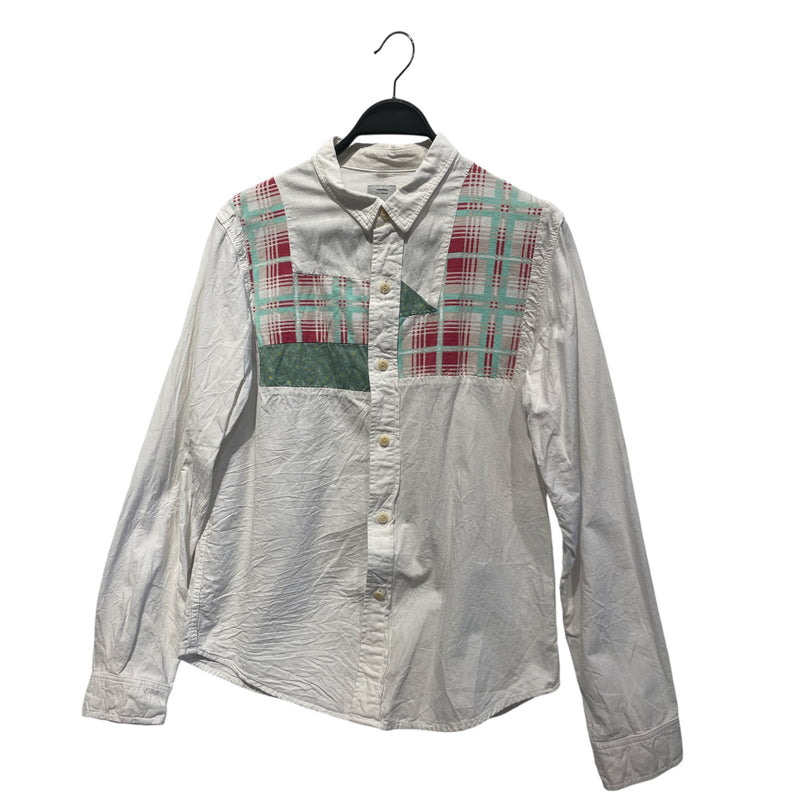 visvim/LS Shirt/3/Cotton/WHT/Plaid/granger shirt