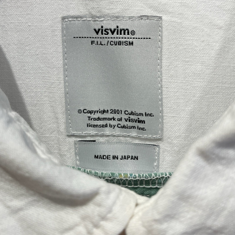 visvim/LS Shirt/3/Cotton/WHT/Plaid/granger shirt