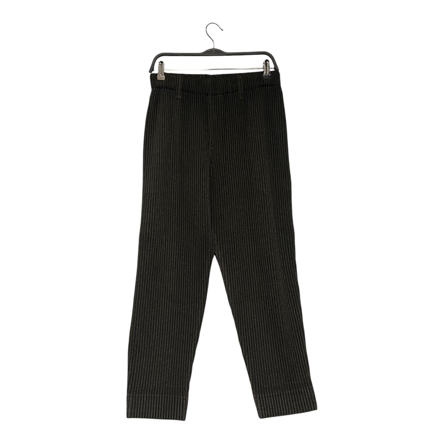HOMME PLISSE ISSEY MIYAKE/Straight Pants/1/Cotton/GRN/ view 1