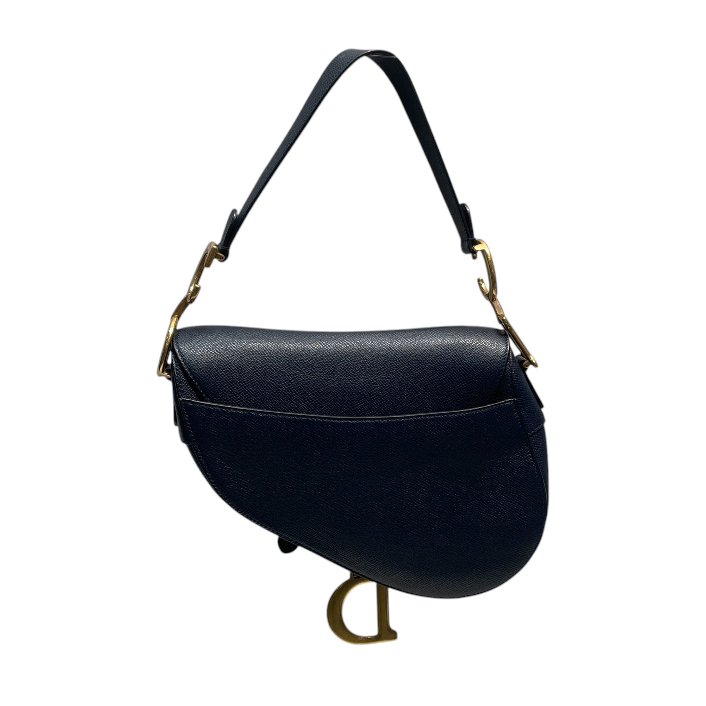Christian Dior/Hand Bag/Leather/NVY/ view 2