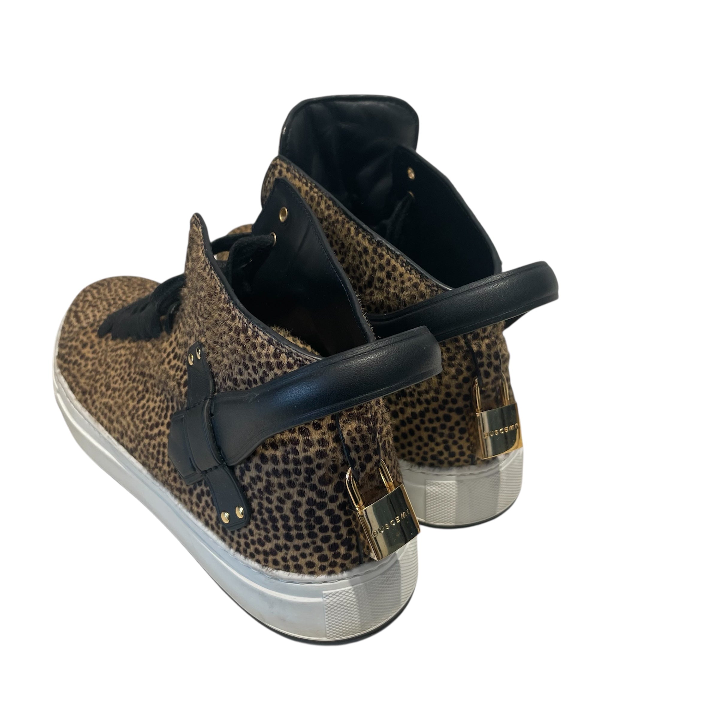 BUSCEMI/Low-Sneakers/US 11/Cotton/BRW/Buscemi 100mm Sneakers view 2