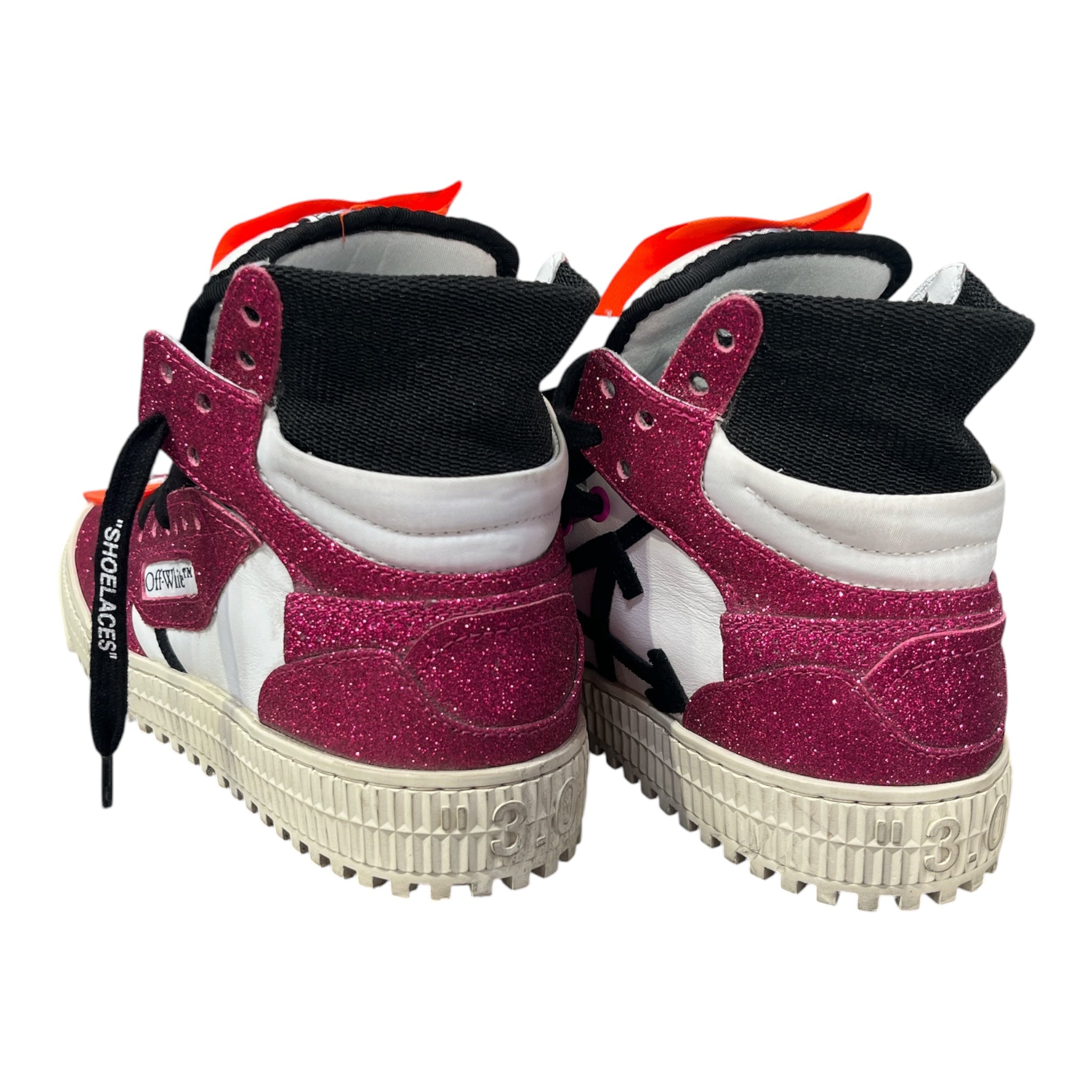 OFF-WHITE/Hi-Sneakers/EU 37/PNK/GLITTER view 2