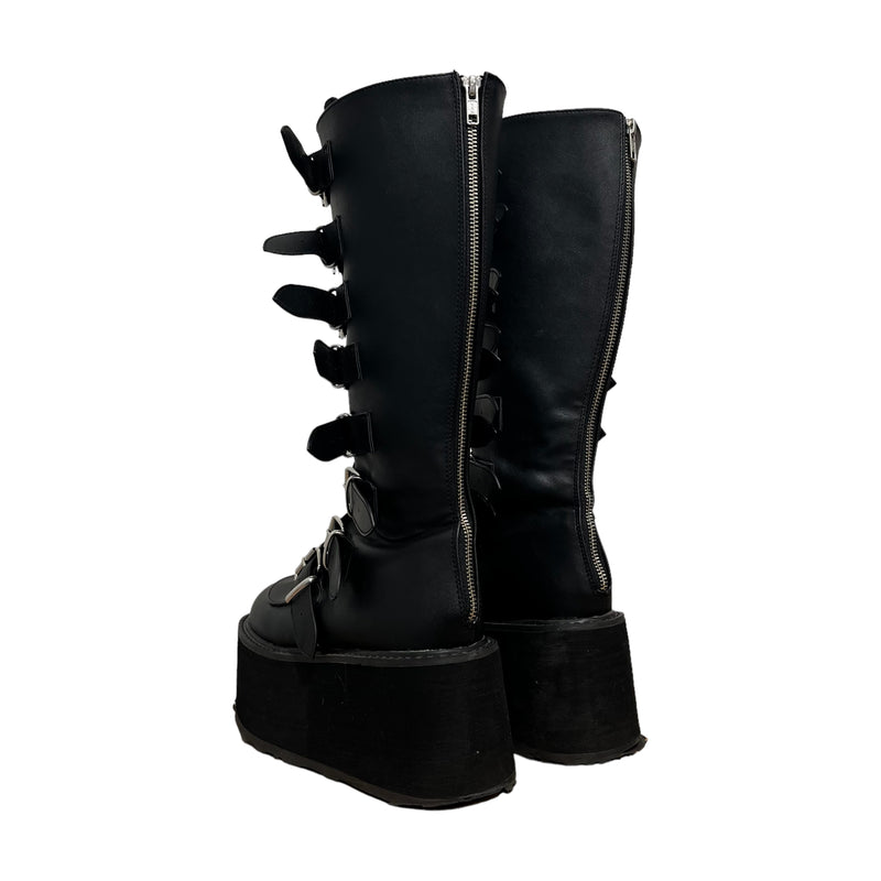 Demonia/Boots/US 8/Leather/BLK/