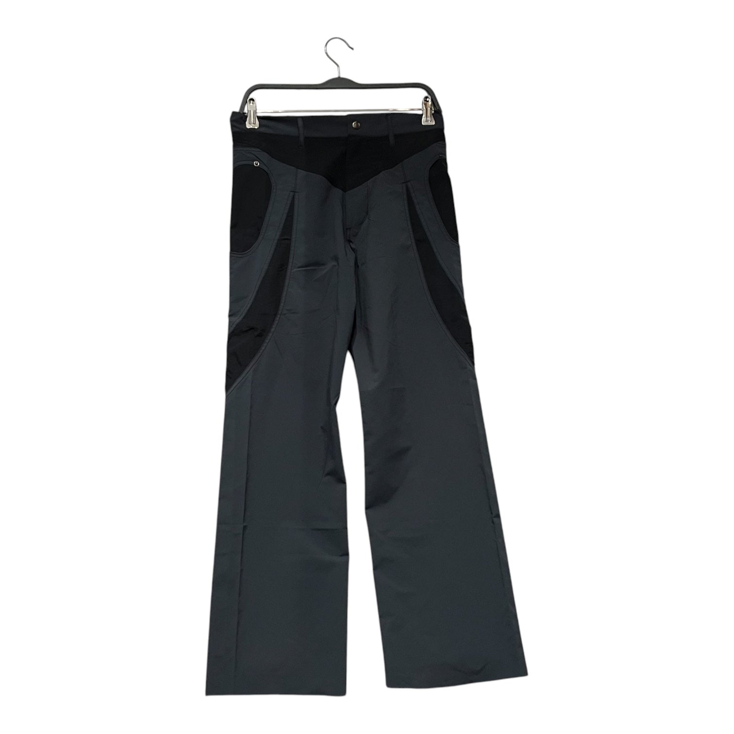 Kiko Kostadinov/Loro Piana/Straight Pants/XS/Nylon/GRY/ view 1