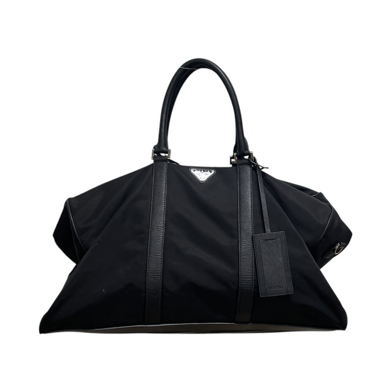 PRADA/Bag/Nylon/BLK/duffle bag