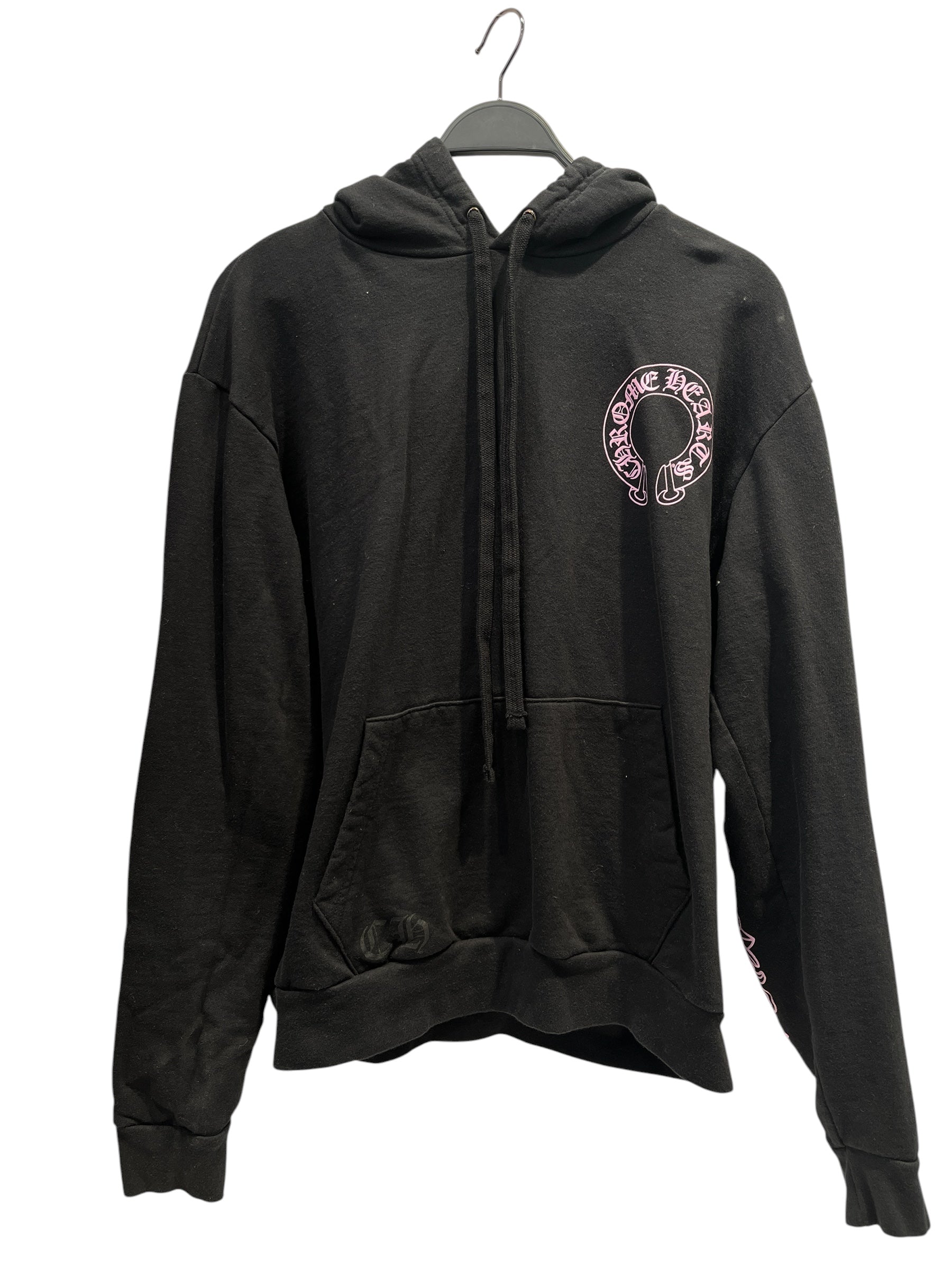 CHROME HEARTS/Hoodie/S/Cotton/BLK/Pullover/Friends & Family Glitter view 1