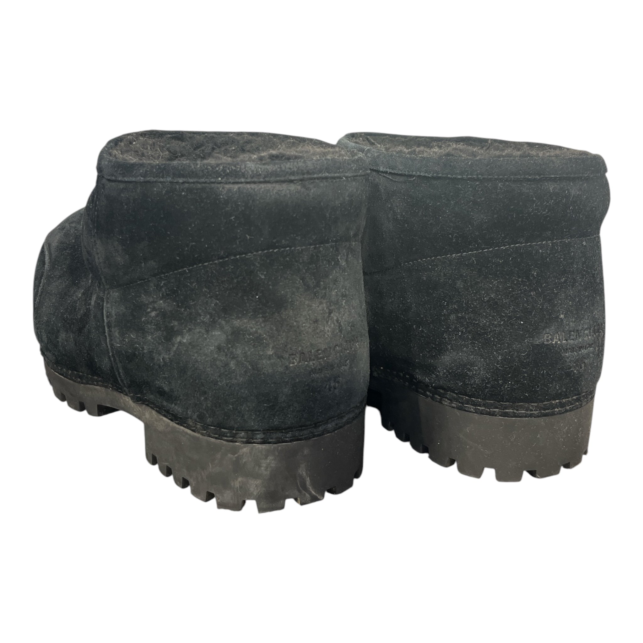 BALENCIAGA/Boots/EU 46/Suede/BLK/alaska view 2