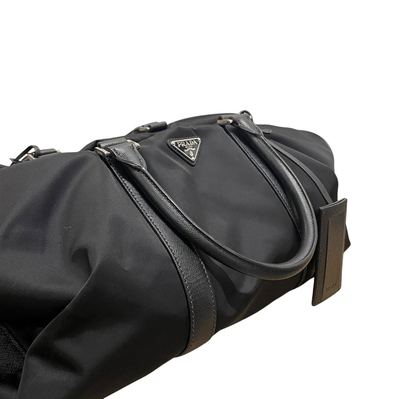 PRADA/Bag/Nylon/BLK/duffle bag