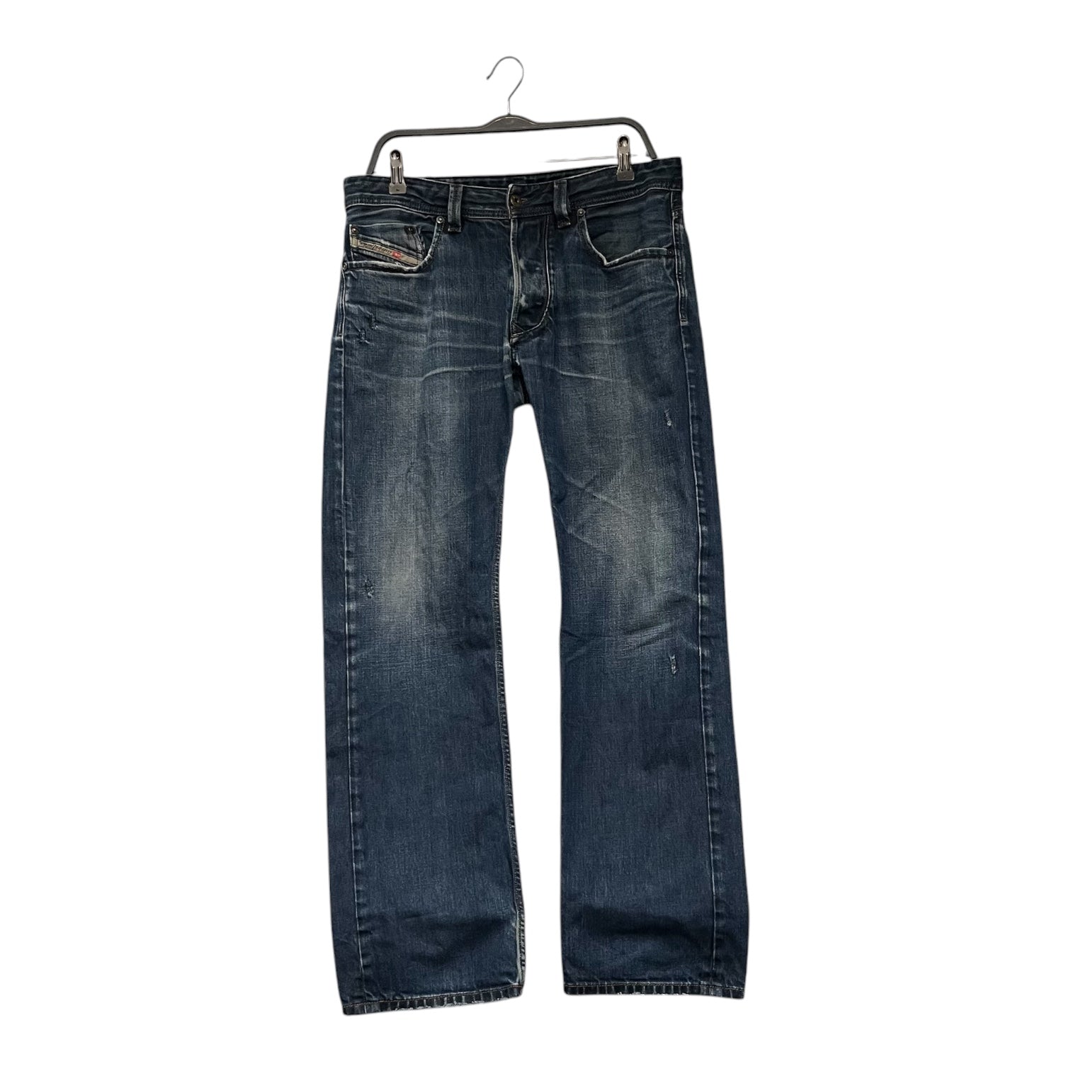 DIESEL/Straight Pants/32/Cotton/BLU/ view 1
