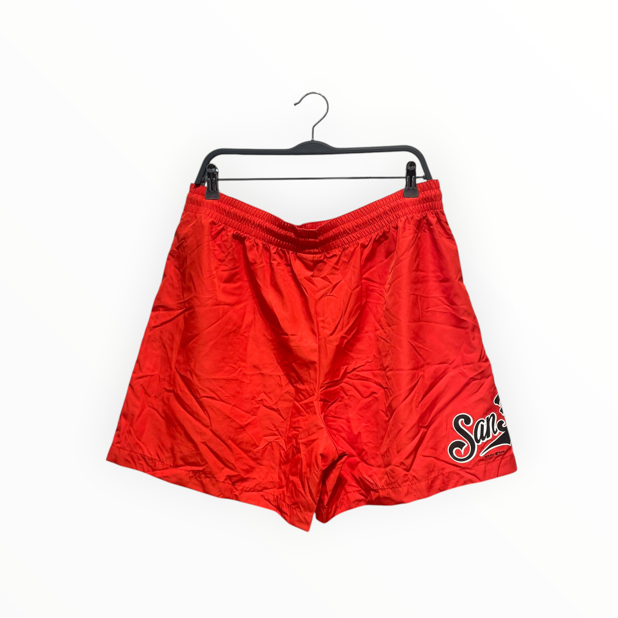 ERIC EMANUEL/Shorts/XXL/Polyester/ORN/EE NEON YELLOW ATHLETIC SHORTS view 2
