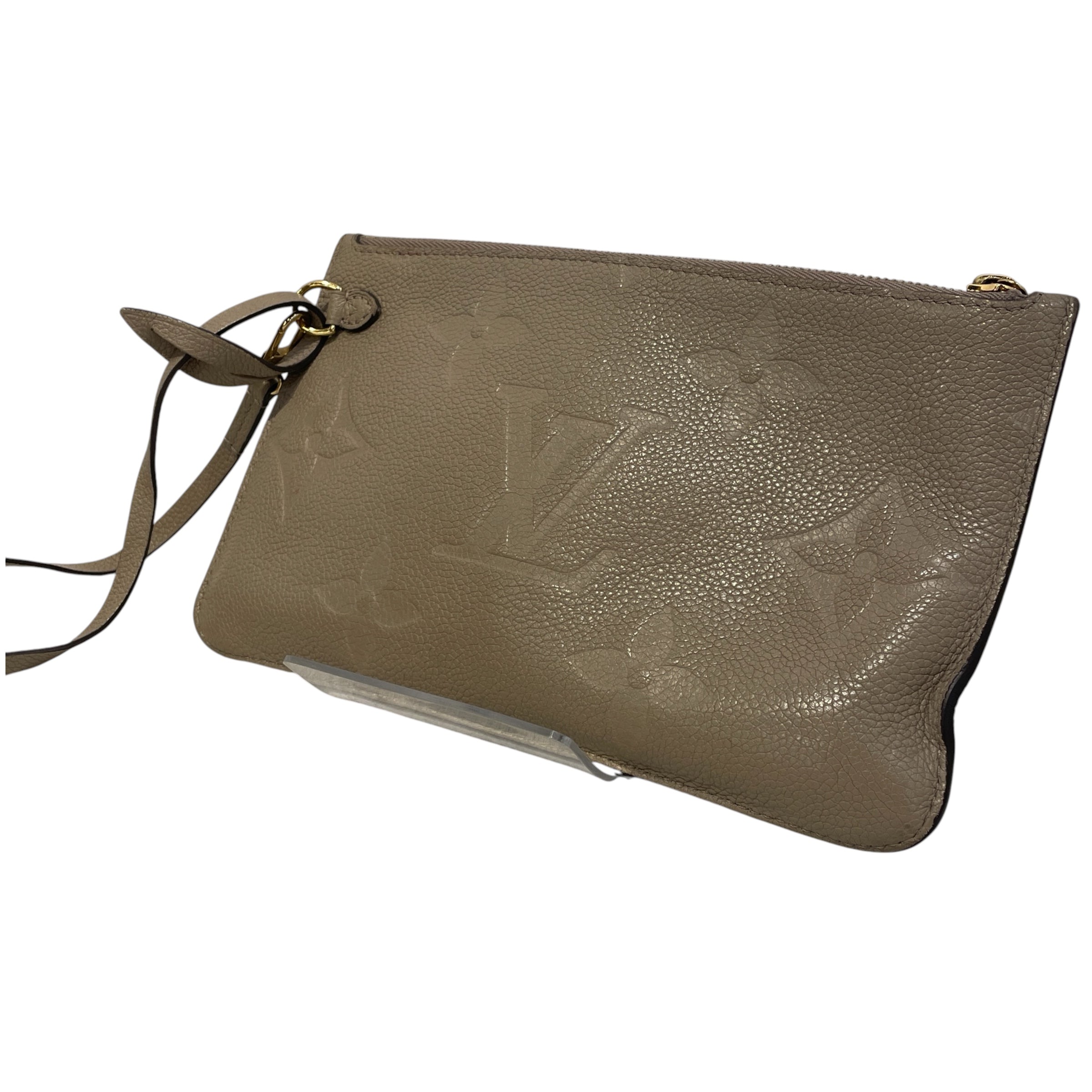 LOUIS VUITTON/Tote Bag/Monogram/Leather/BEG/neverfull mm w/pouch empreinte view 6