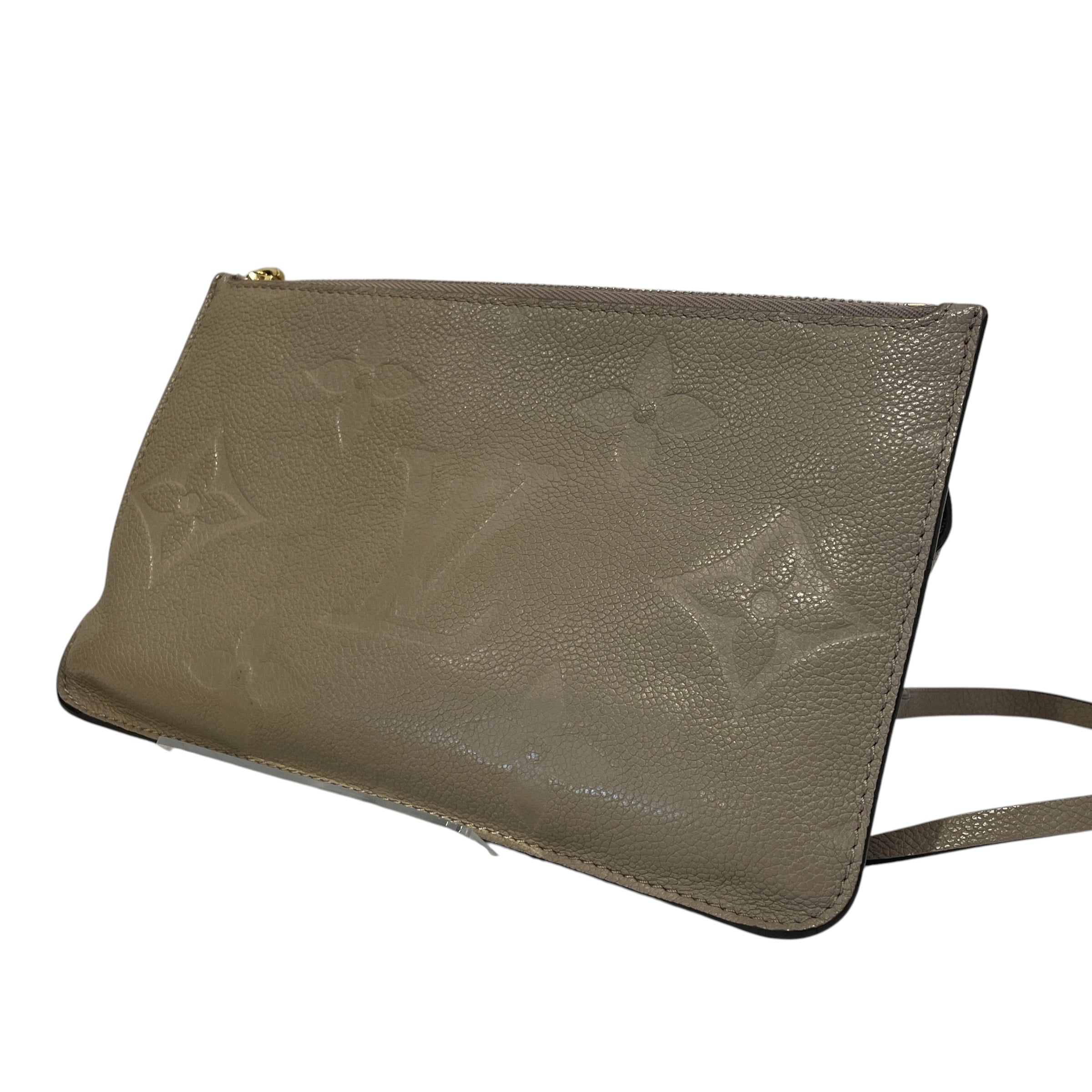 LOUIS VUITTON/Tote Bag/Monogram/Leather/BEG/neverfull mm w/pouch empreinte view 7