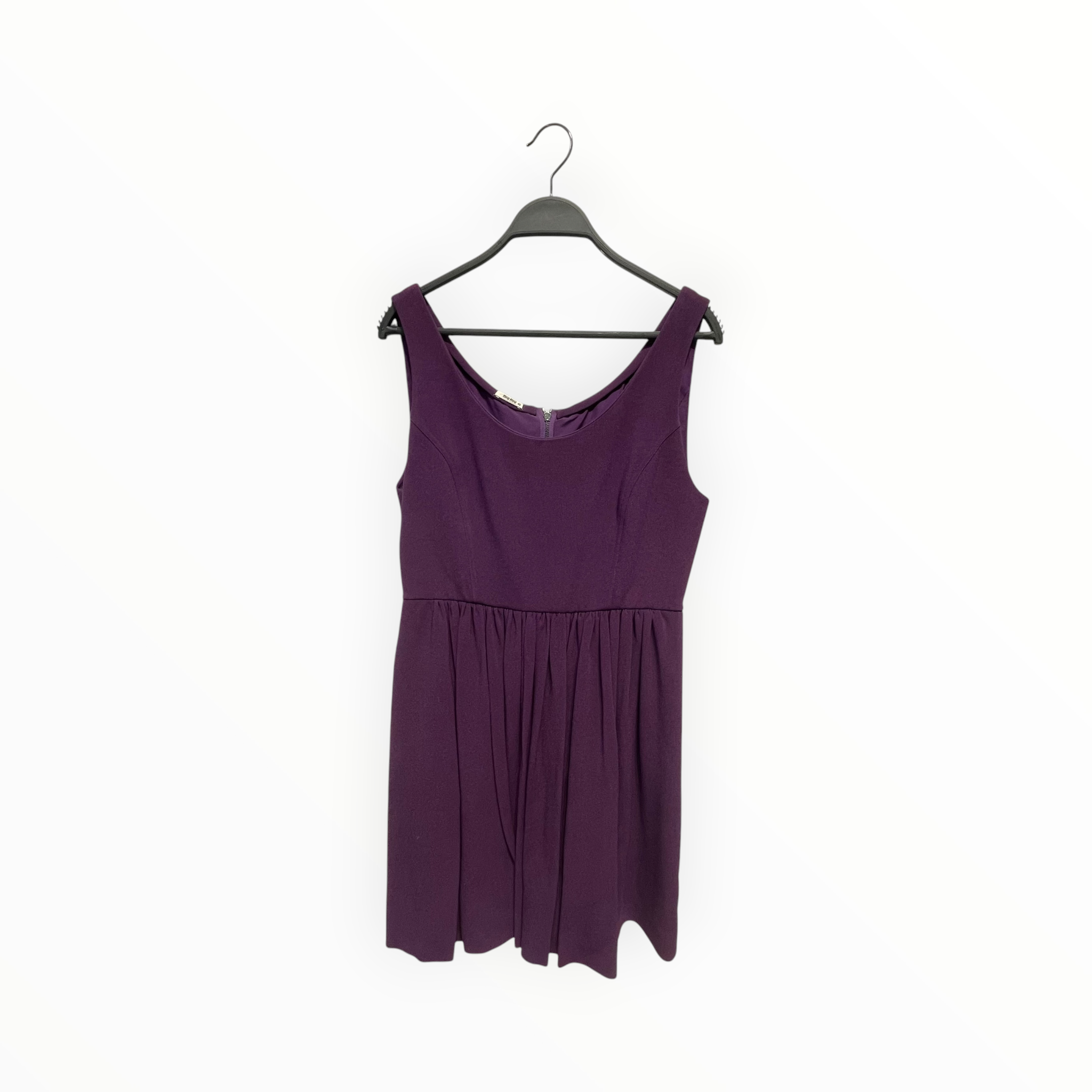MIU MIU/SL Dress/40/Cotton/PPL/Midi Length/ view 1