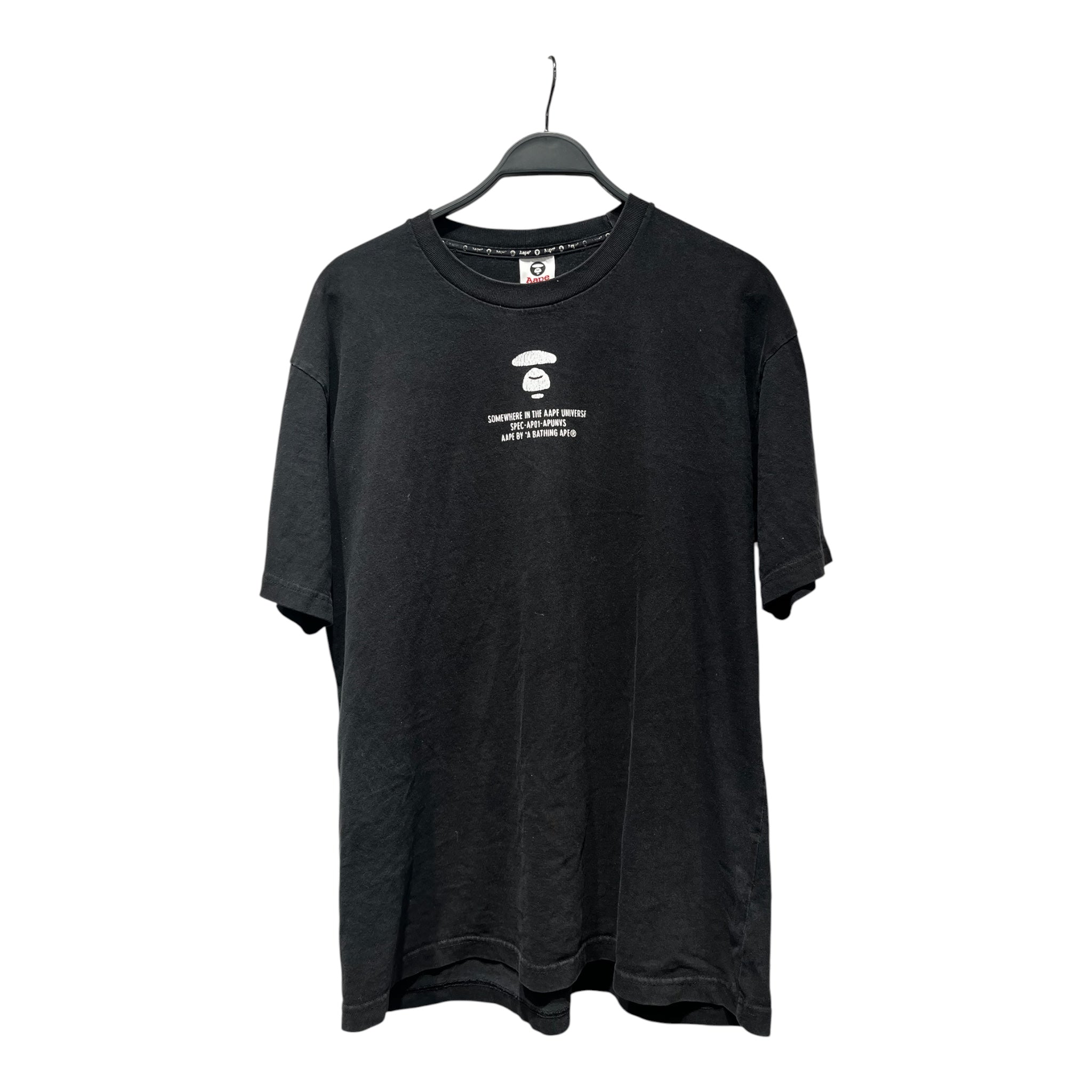 AAPE BY A BATHING APE/T-Shirt/L/Cotton/BLK/ view 1