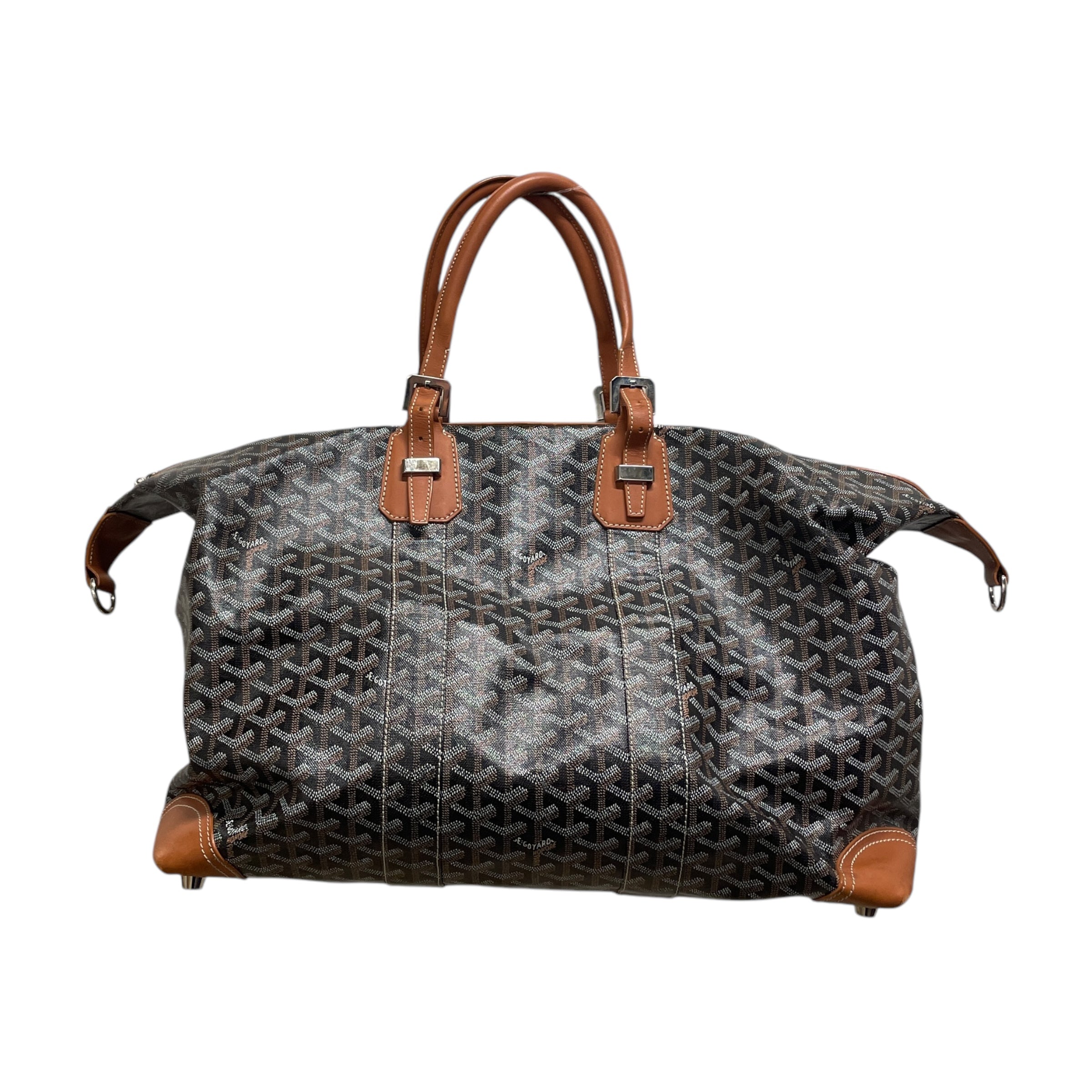 GOYARD/Luggage/M/Monogram/Leather/BRW/XGKB7MY DUFFLE BAG view 2