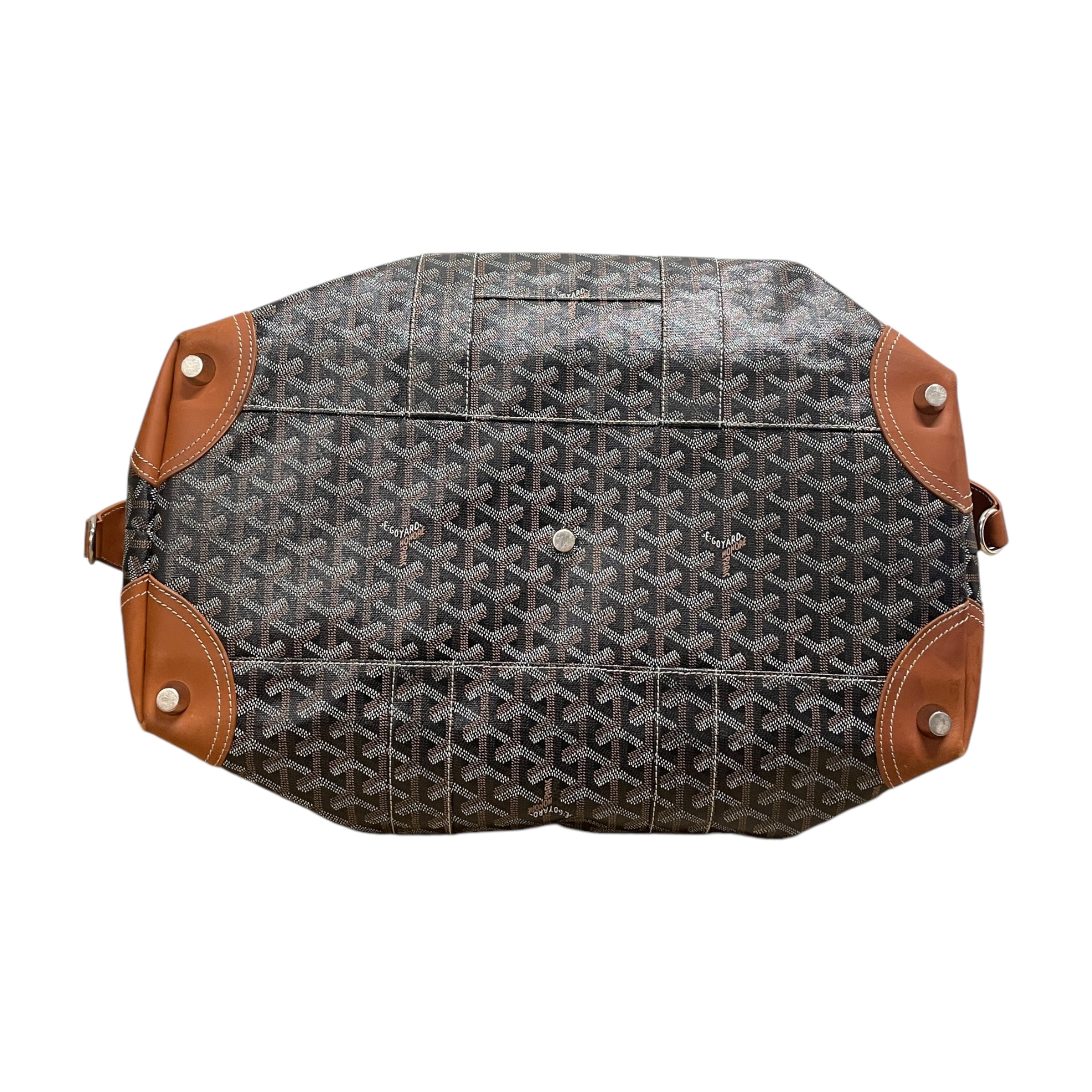 GOYARD/Luggage/M/Monogram/Leather/BRW/XGKB7MY DUFFLE BAG view 4