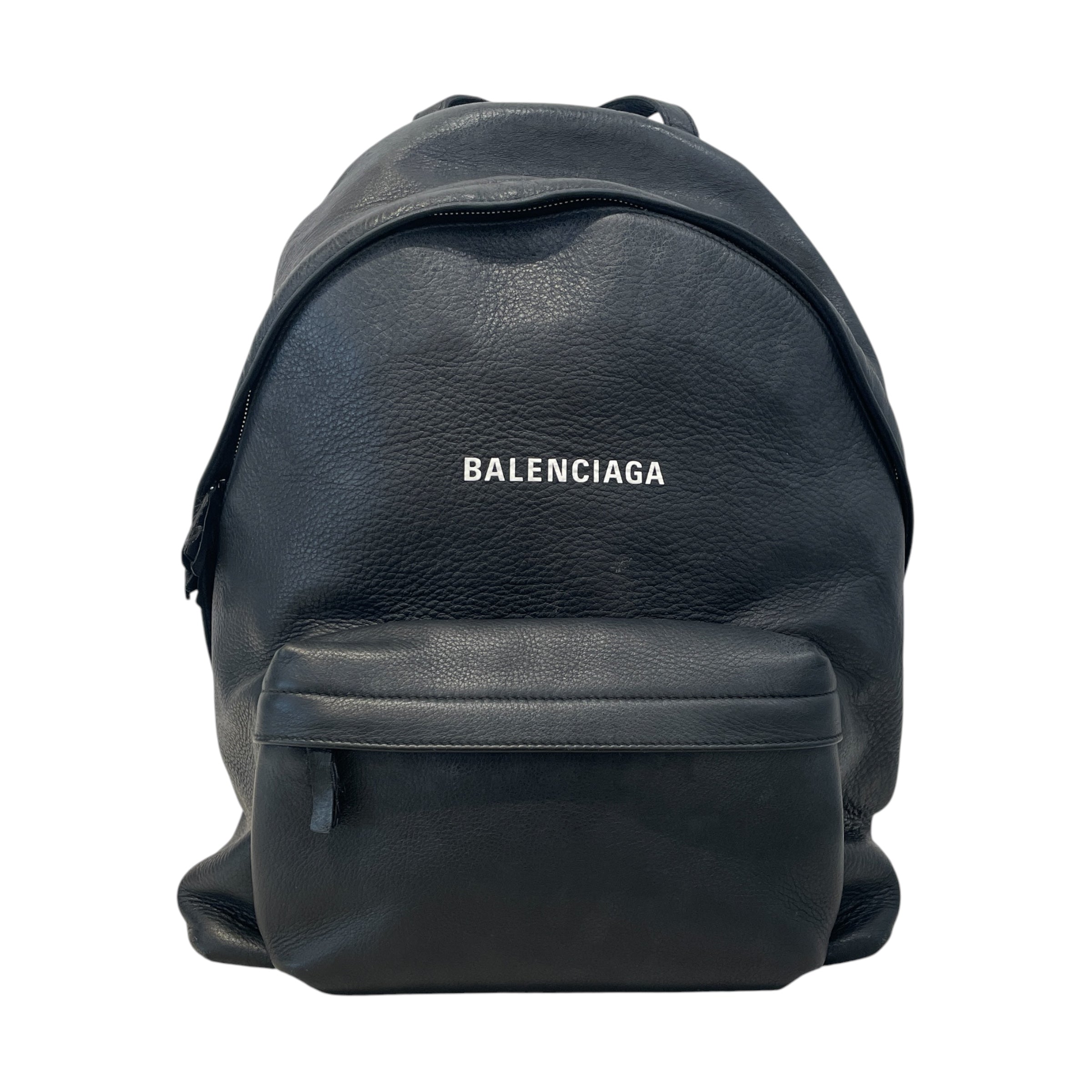 BALENCIAGA/Backpack/Leather/BLK/Everyday Backpack view 1