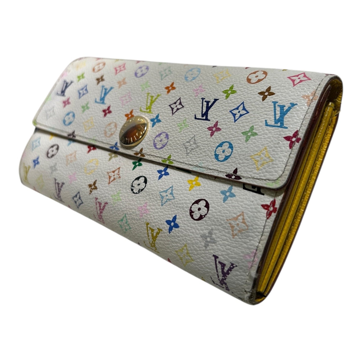 LOUIS VUITTON/Long Wallet/Monogram/Leather/MLT/VINTAGE TAKASHI MURAKAMI MULTI view 1
