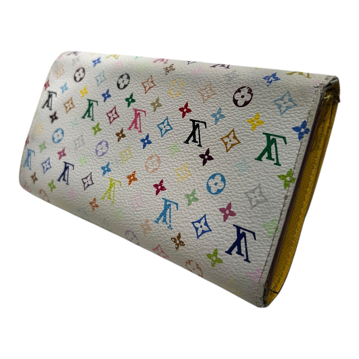 LOUIS VUITTON/Long Wallet/Monogram/Leather/MLT/VINTAGE TAKASHI MURAKAMI MULTI view 2