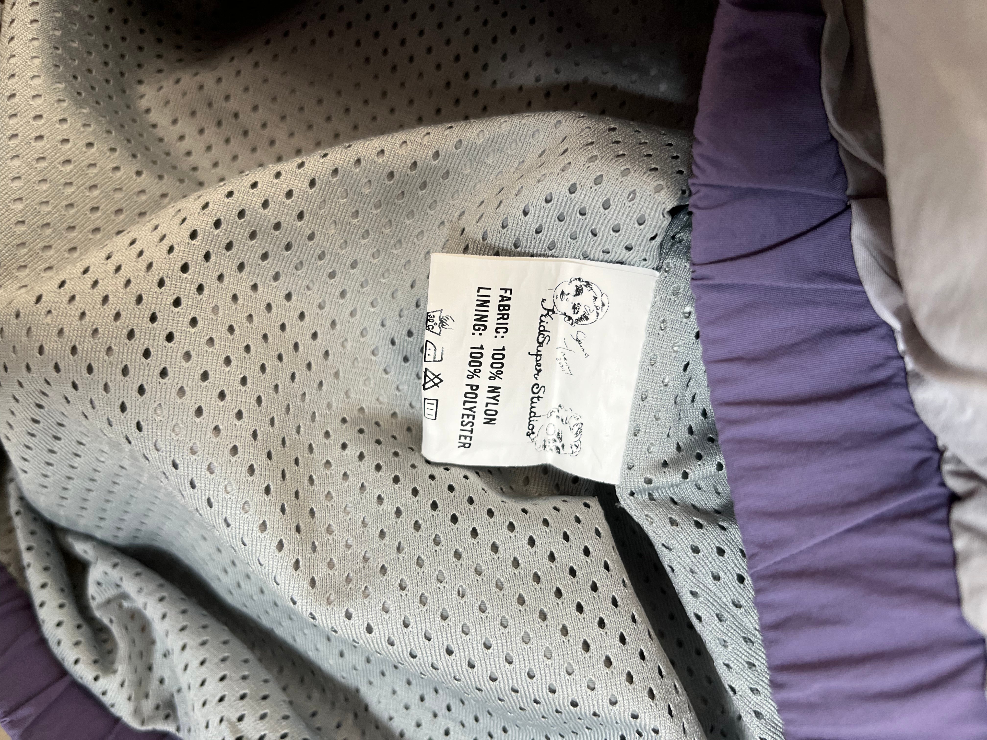 KIDSUPER STUDIOS/Windbreaker/S/Nylon/GRY/ view 4