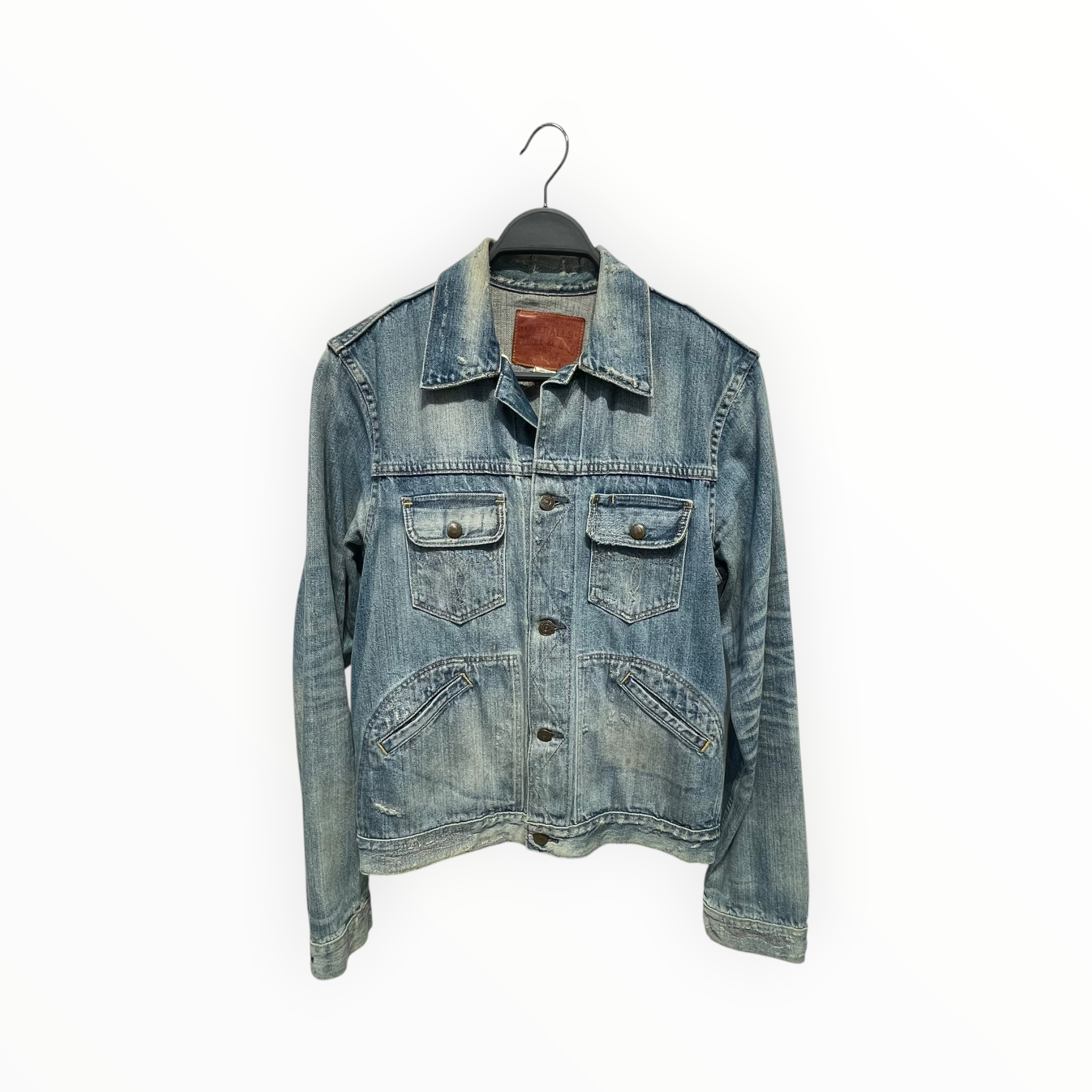 RALPH LAUREN/Denim Jkt/S/Denim/IDG/Single Breasted/WESTERN POCKET DETAIL view 1
