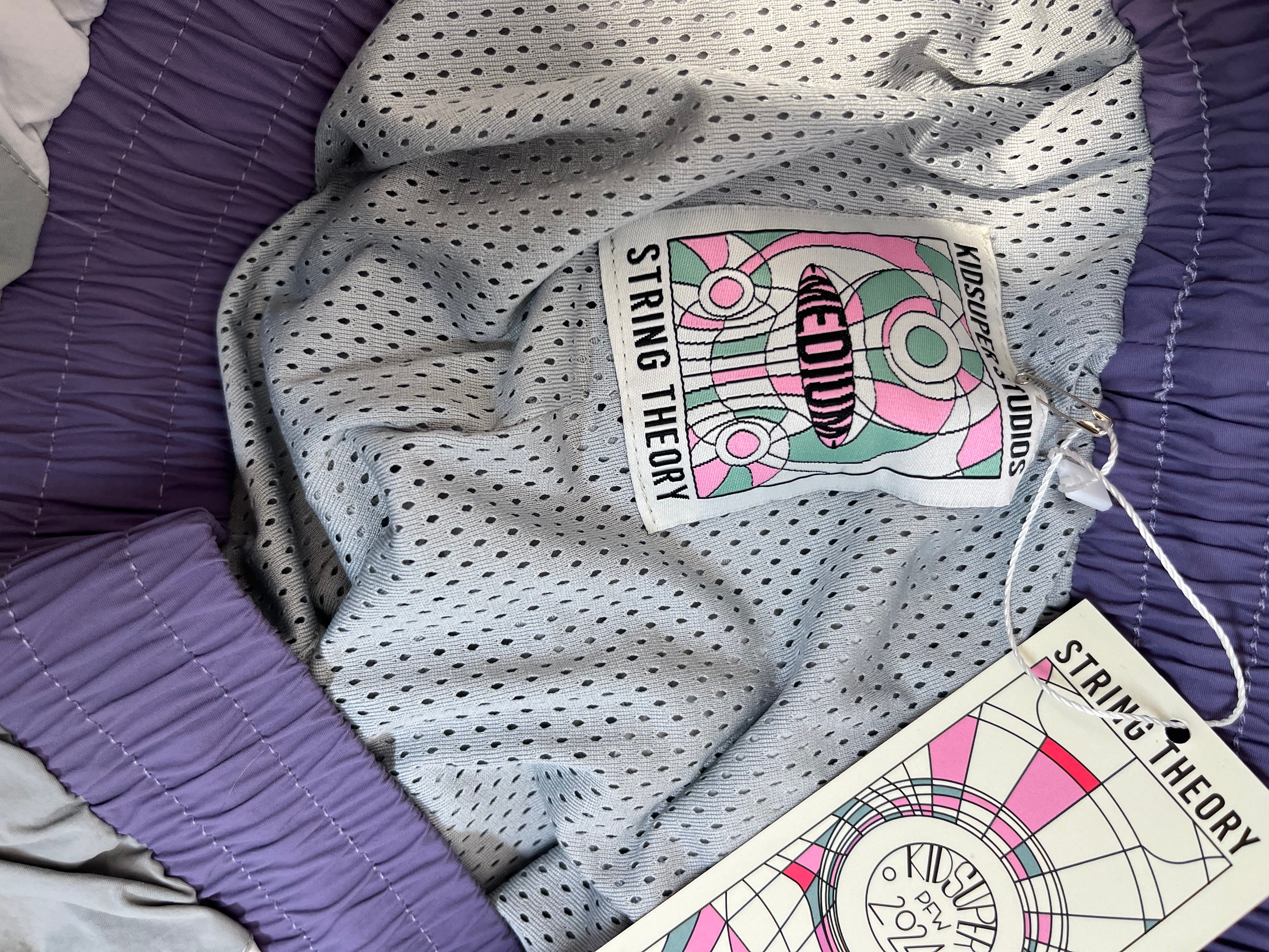 KIDSUPER STUDIOS/Pants/S/Nylon/WHT/ view 3